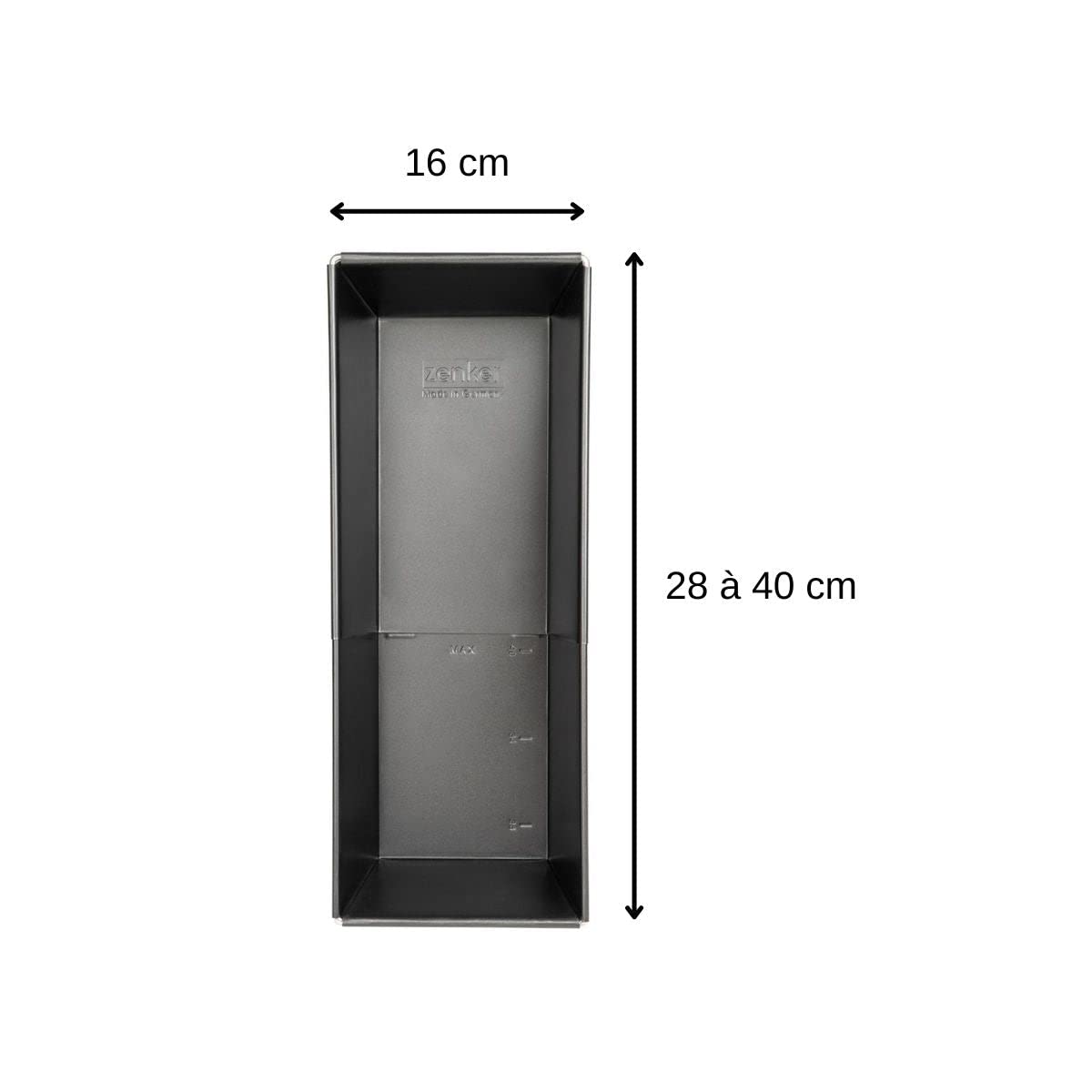 zenker-6518-teglia-universale-28-40-x-16-x-10-cm-in-carbon-steel-con-rivestiment image 3