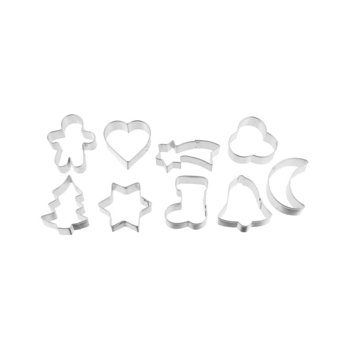 zenker-42961-set-9-formine-taglia-biscotti-assortite-con-anello image 1