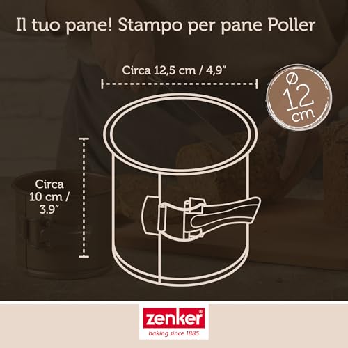 zenker-7310-linea-mojave-gold-stampo-per-pane-rotondo-antiaderente-12-x-10-cm-re image 6
