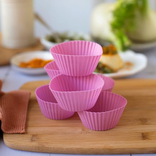 zenker-set-6-pirottini-per-muffin-e-cupcakes-in-silicone-7-cm-resistenti-fino-a- image 8