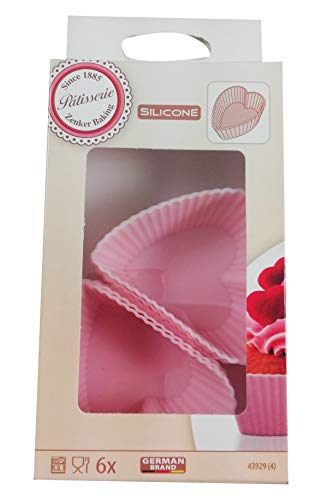 fackelmann-zenker-linea-love-set-6-pirottini-per-cupcake-e-muffin-in-silicone-ro image 8