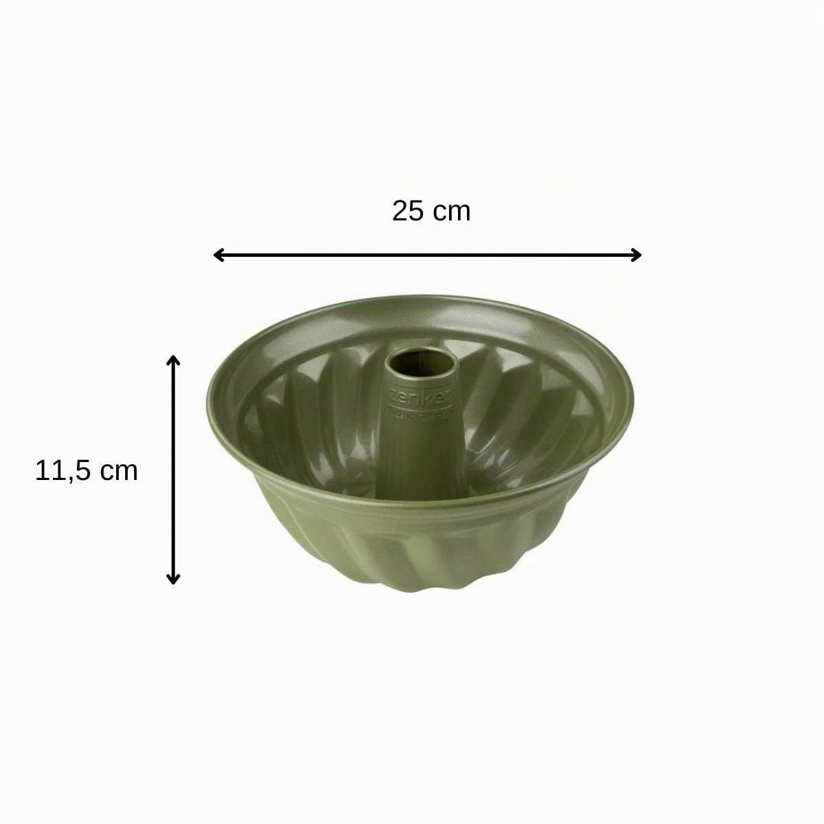 zenker-green-vision-stampo-ciambella-budino-25-cm-carbon-steel-antiaderente-ilag image 3