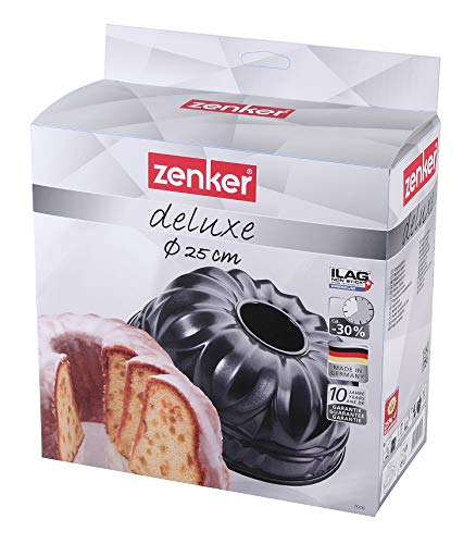 zenker-7016-stampo-per-ciambelle-e-budino-de-luxe-25-cm-fatto-in-germania image 4
