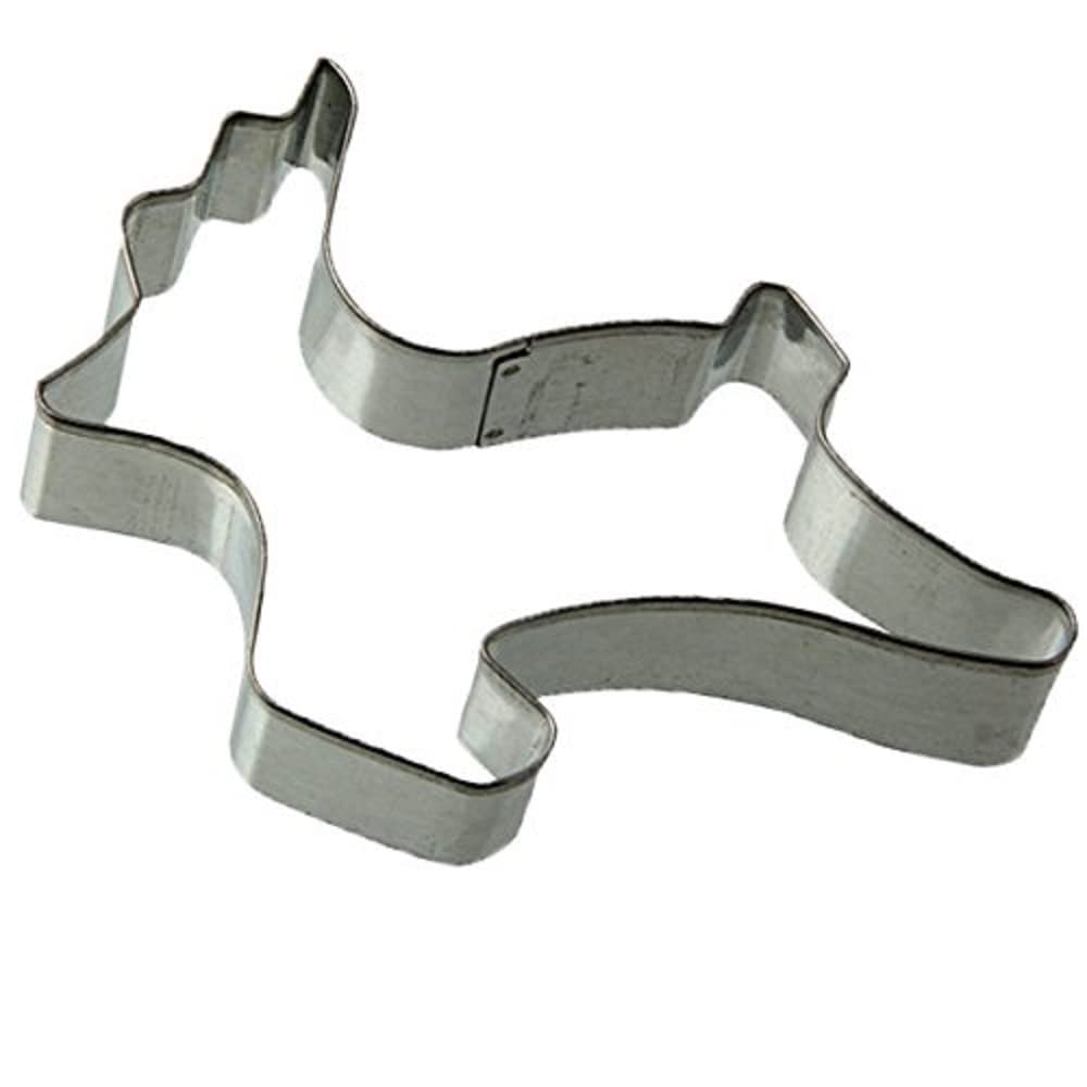 zenker-stampo-per-biscotti-a-forma-di-renna-7-5-x-8-x-1-7-cm-in-latta-con-rivest image 1