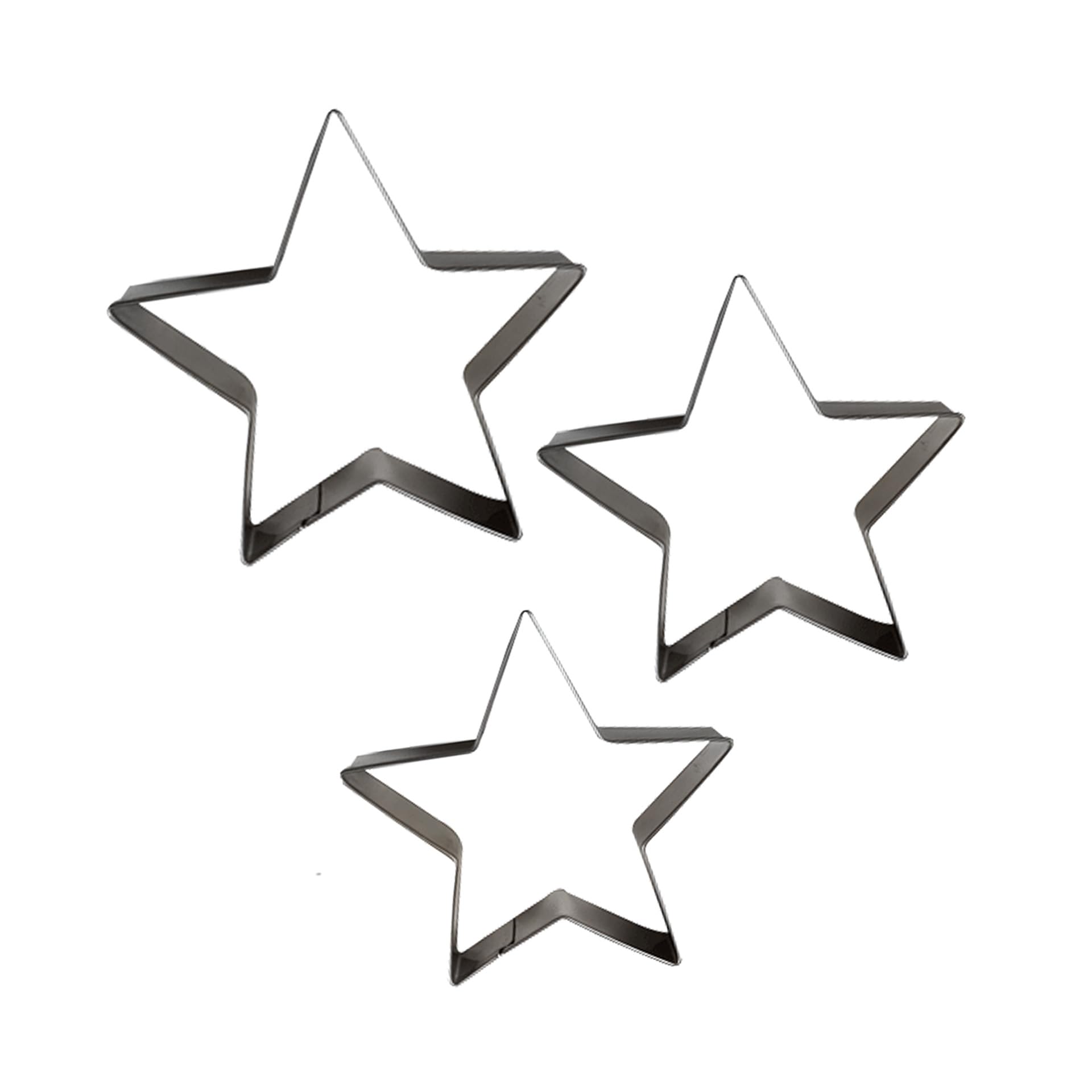 zenker-42893-set-3-coppapasta-per-biscotti-a-stella-3-misure image 1