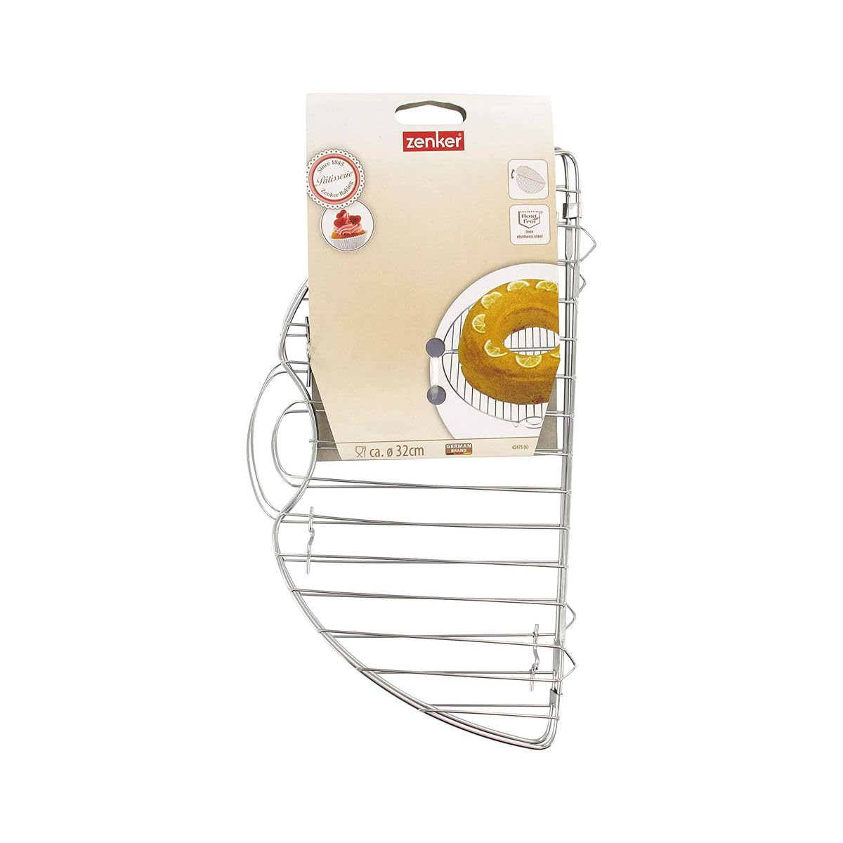 zenker-42475-griglia-di-raffreddamento-per-torte-pieghevole-in-acciaio-inox-32x3 image 7
