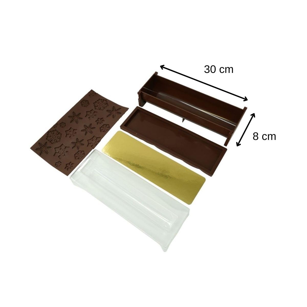 zenker-684286-stampo-tronco-di-natale-fiocco-di-neve-kit-completo-in-plastica-e- image 3