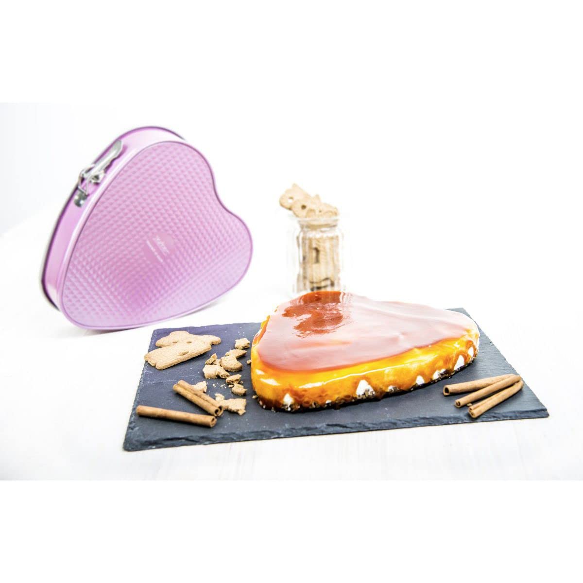 zenker-creative-studio-stampo-a-cerniera-per-dolci-a-forma-di-cuore-fondo-piatto image 5
