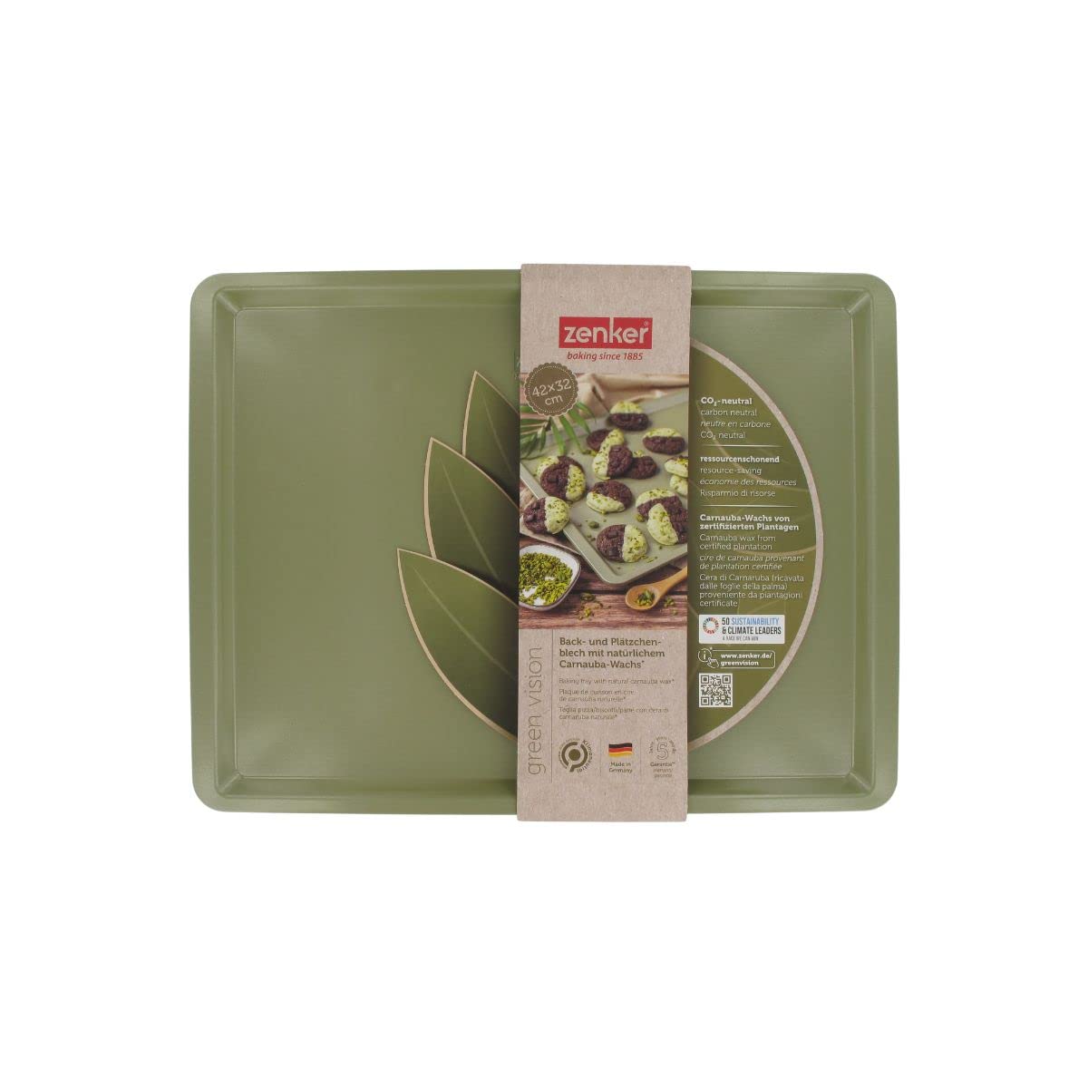 zenker-green-vision-piastra-pizza-e-biscotti-42-x-32-cm-carbon-steel-con-antiade image 8