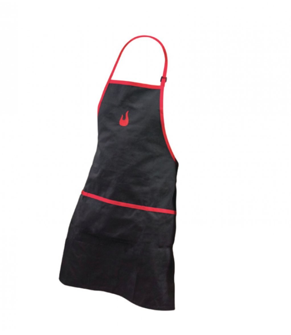 char-broil-140-517-grembiule-da-grigliata-con-tasche-nero-e-rosso image 1