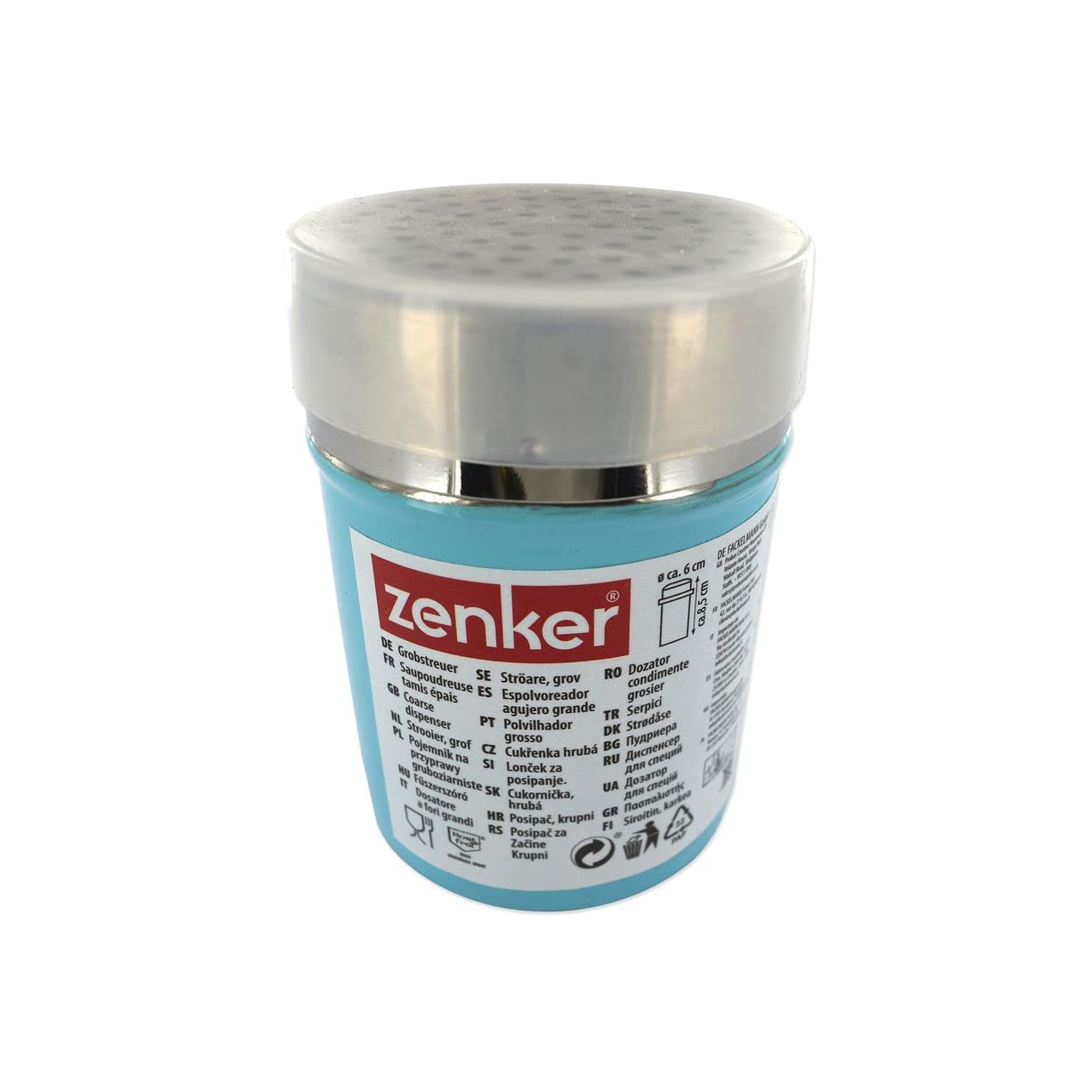 zenker-dispenser-per-cacao-e-zucchero-a-velo-in-acciaio-inox-argento-8-cm image 5