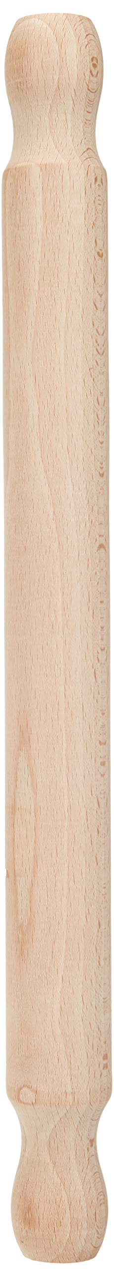 zenker-mattarello-in-legno-di-faggio-naturale-35-cm-con-manici-laterali-per-pizz image 1