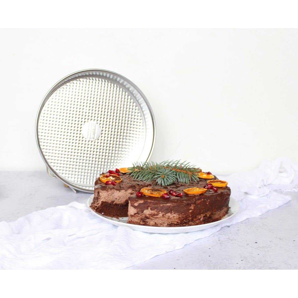 zenker-6804-teglia-per-torte-rotonda-con-fondo-staccabile-acciaio-stagnato-28-x- image 2