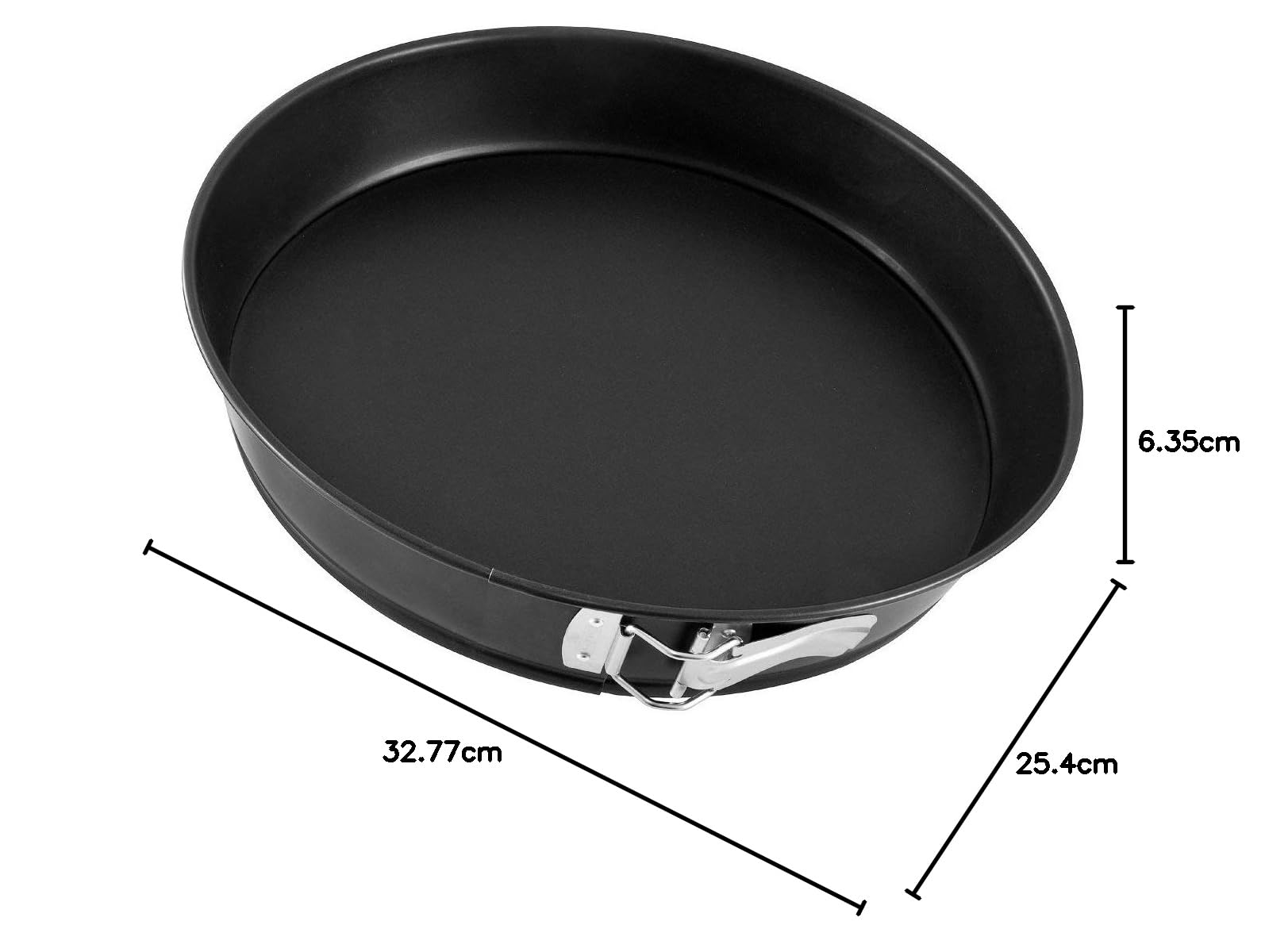 zenker-tortiera-apribile-conica-con-base-piatta-32-cm-black-metallic-rivestiment image 7