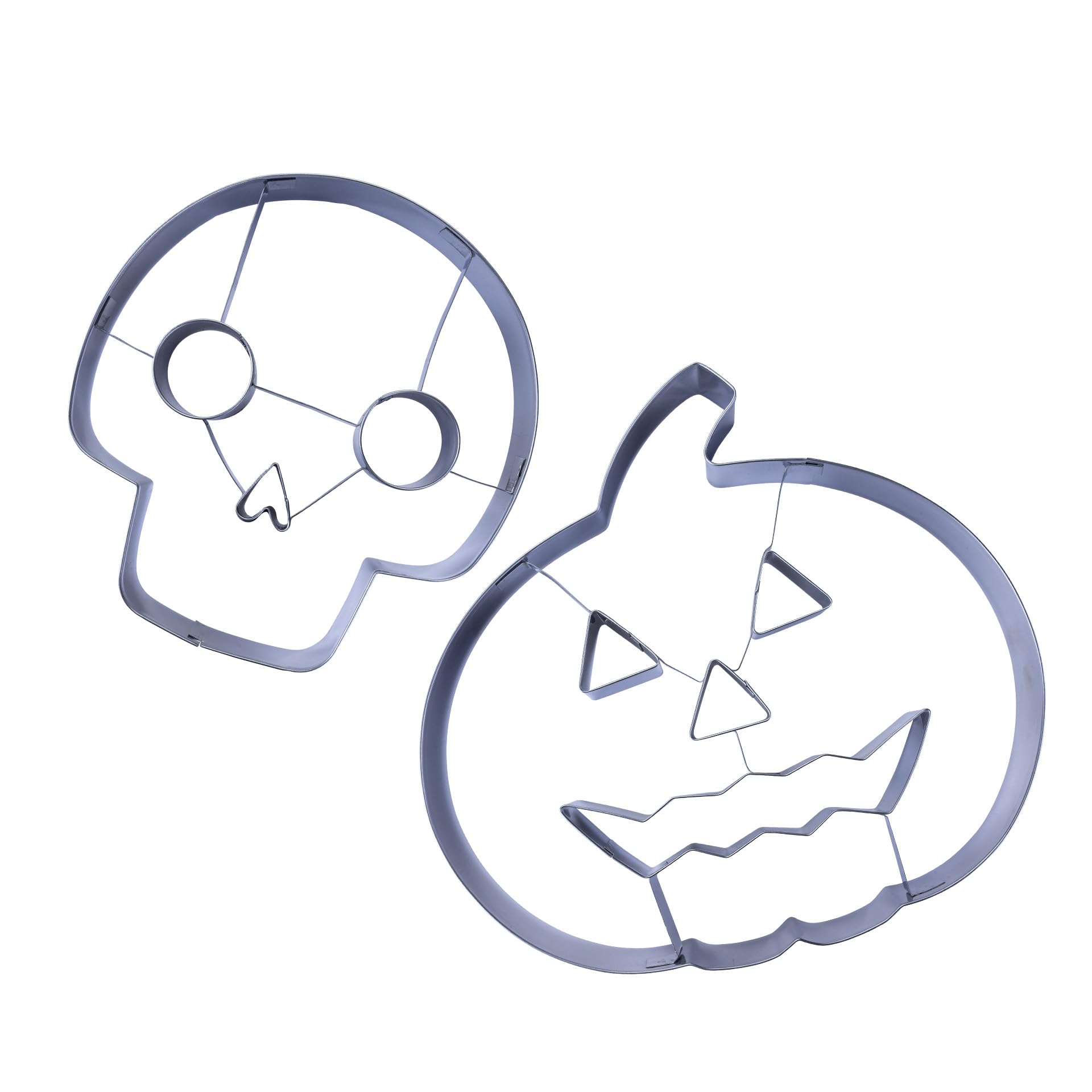 zenker-trick-or-treat-set-2-formine-tagliabiscotti-xxl-halloween-zucca-21-6-cm-e image 1