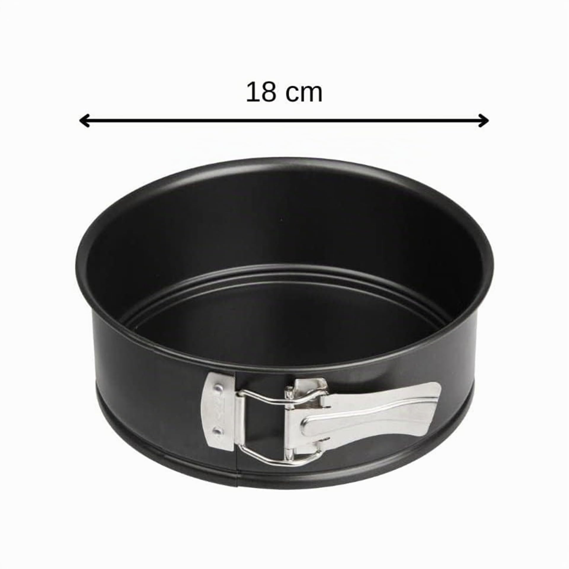 zenker-tortiera-apribile-mini-18-cm-con-bordo-salva-impasto-carbon-steel-antiade image 2