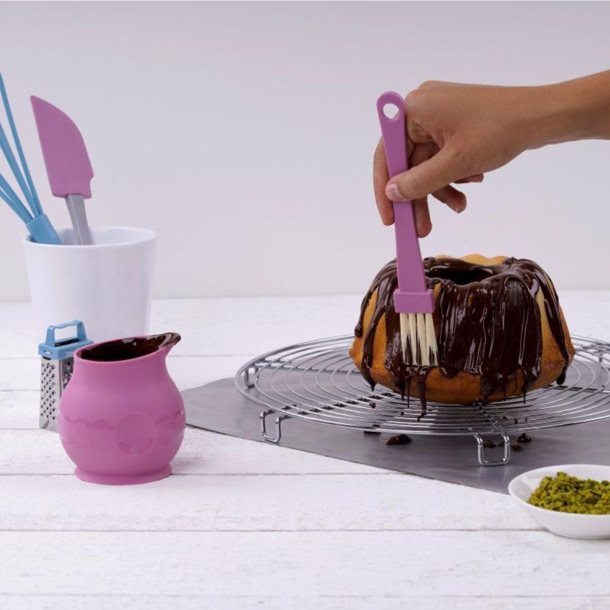 zenker-candy-fackelmann-pennello-da-pasticceria-in-plastica-18-cm-azzurro-giallo image 6