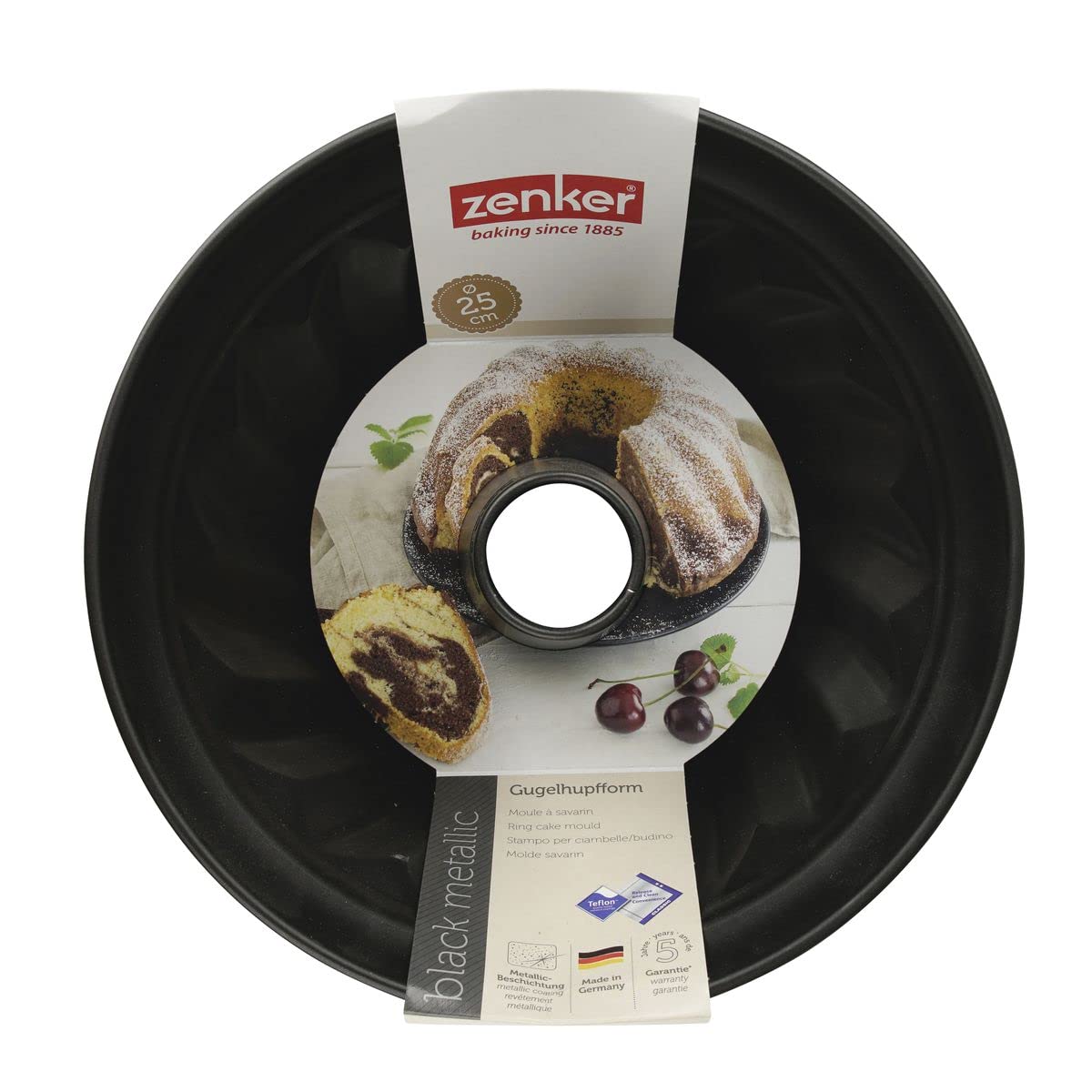 zenker-stampo-ciambella-budino-25x11-cm-in-carbon-steel-antiaderente-teflon-clas image 4