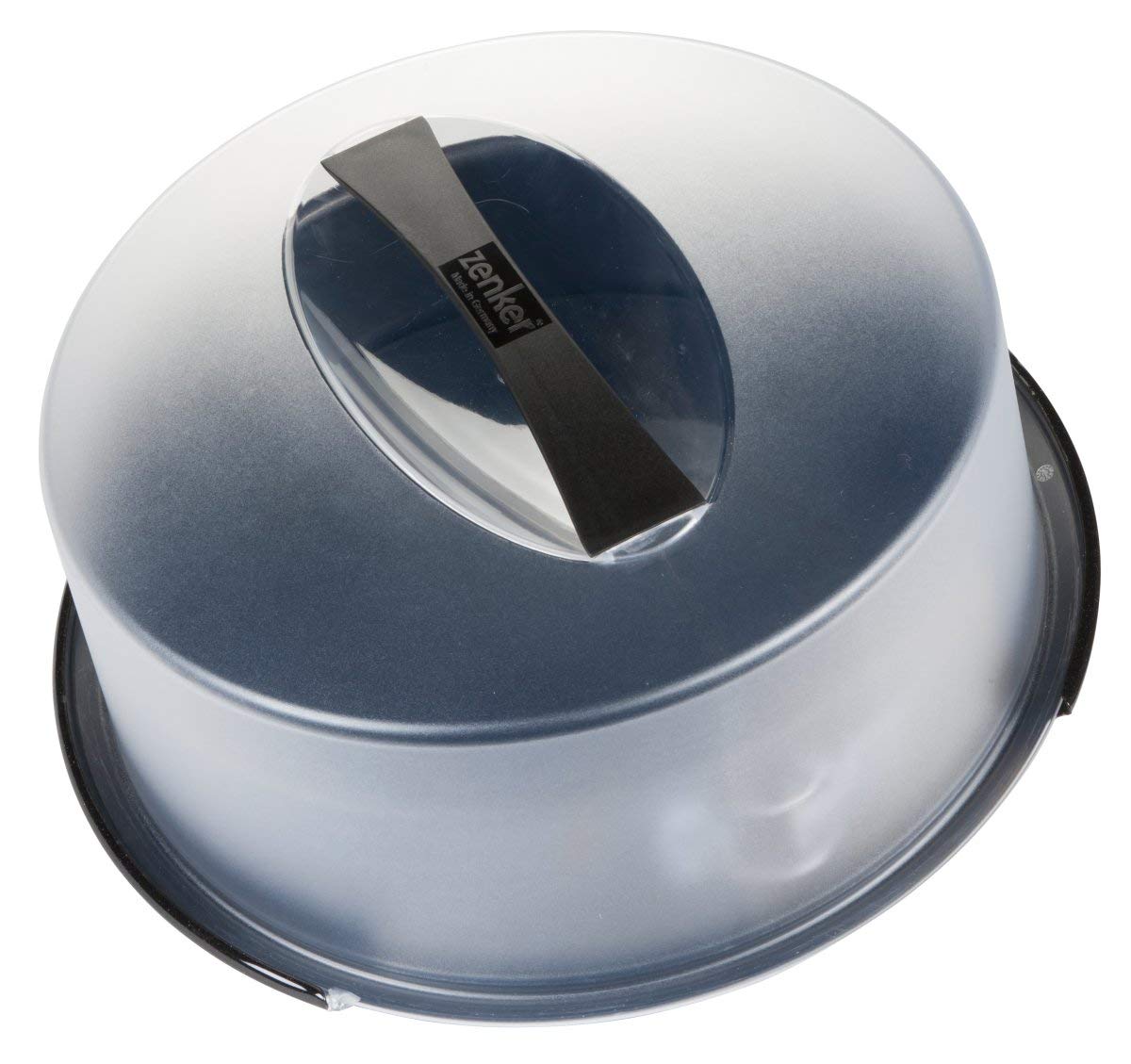 zenker-deluxe-tortiera-apribile-28-cm-con-coperchio-e-piatto-smaltato-antigraffi image 3