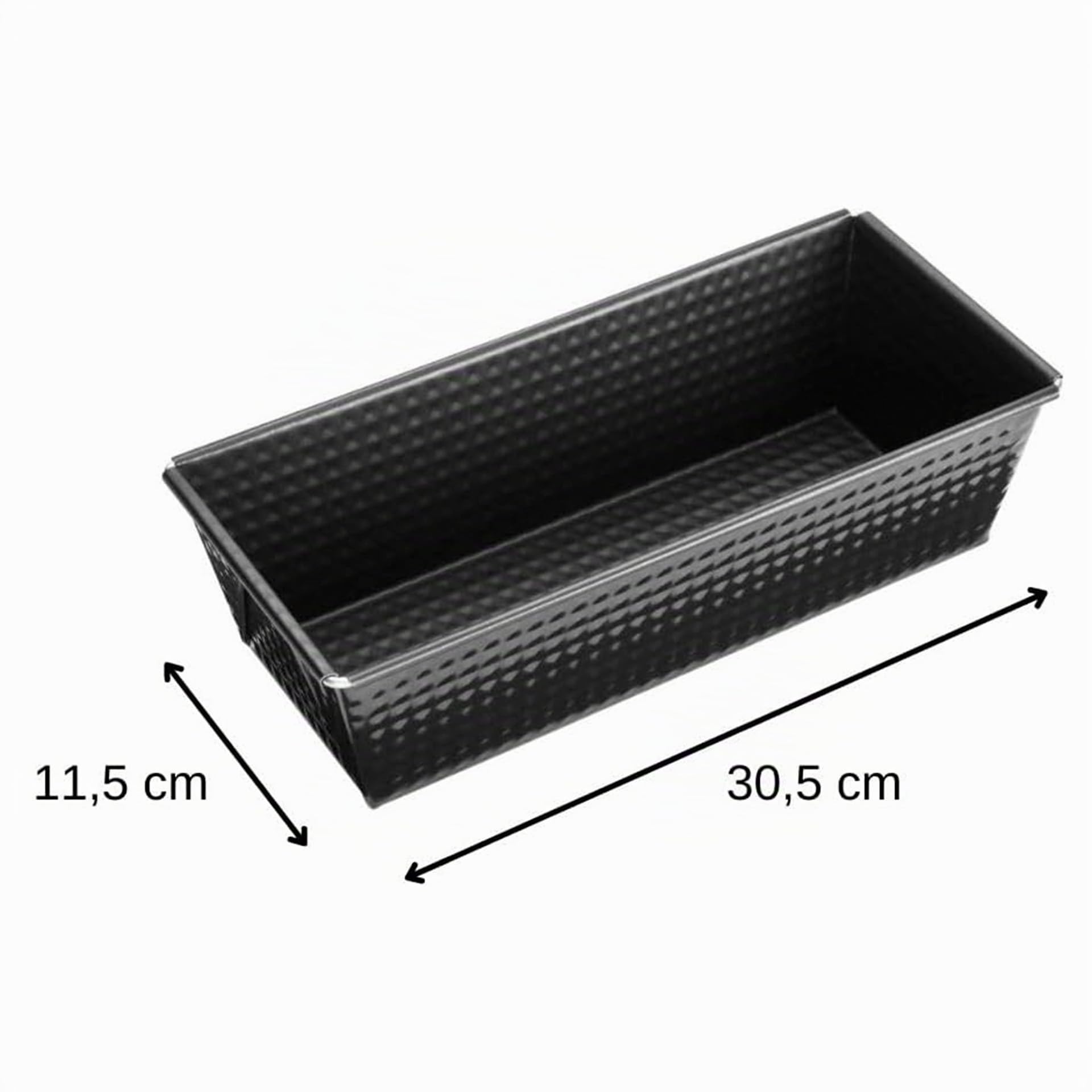 zenker-stampo-per-plum-cake-30-5-cm-acciaio-carbon-steel-antiaderente-teflon-cla image 2