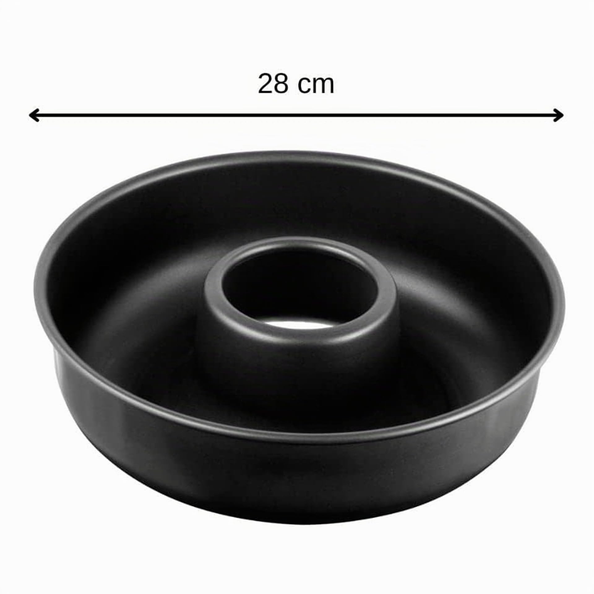 zenker-stampo-ciambella-liscia-con-foro-centrale-28-x-7-cm-in-acciaio-carbon-ste image 3