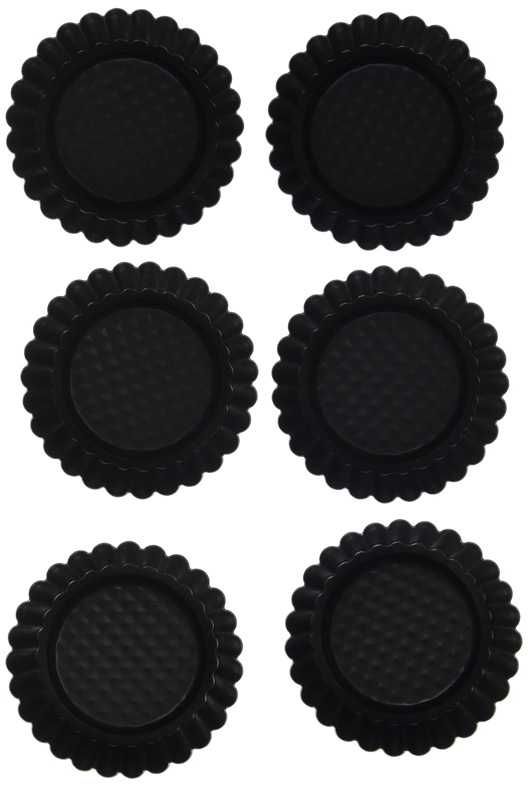 zenker-set-6-mini-stampi-per-tortine-crostatine-e-tartellette-10-cm-con-rivestim image 2