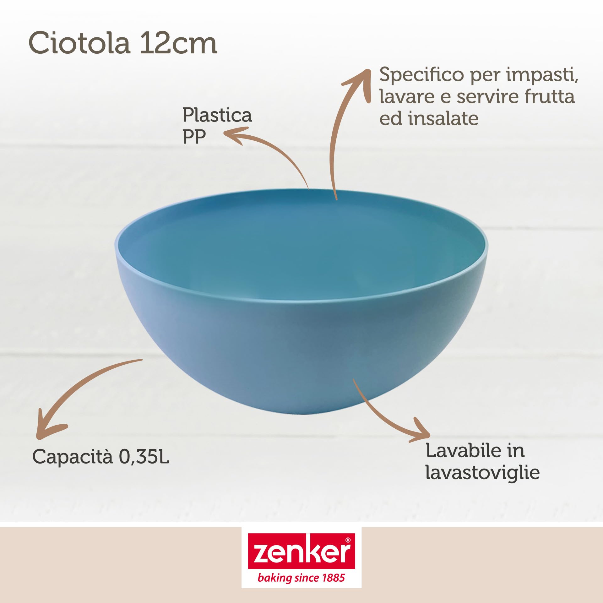 zenker-ciotola-multiuso-in-plastica-0-35-l-diametro-12-cm-microonde-fino-a-140-c image 4