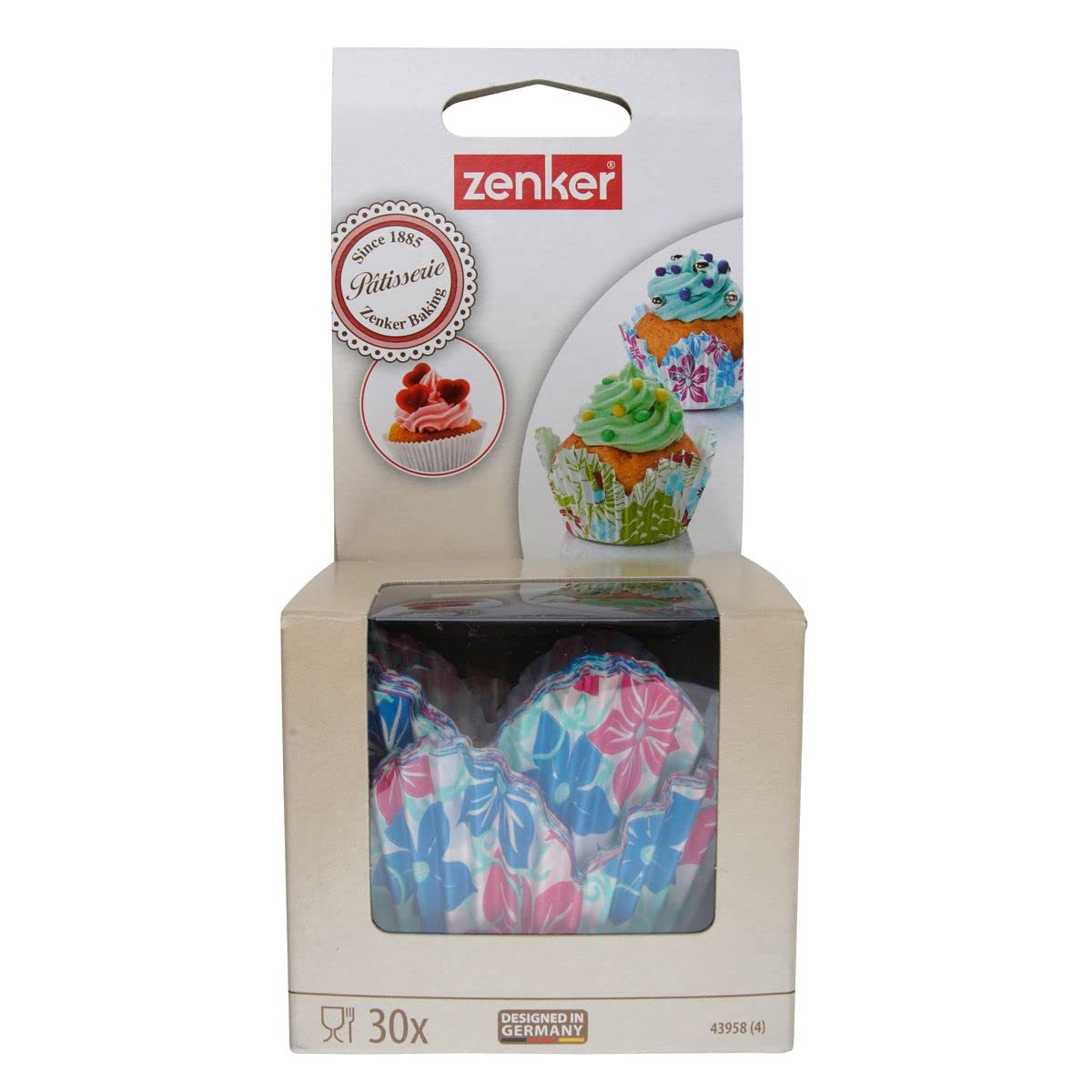 zenker-43958-0-set-30-pirottini-festonati-in-carta-multicolore-diametro-5-cm image 6