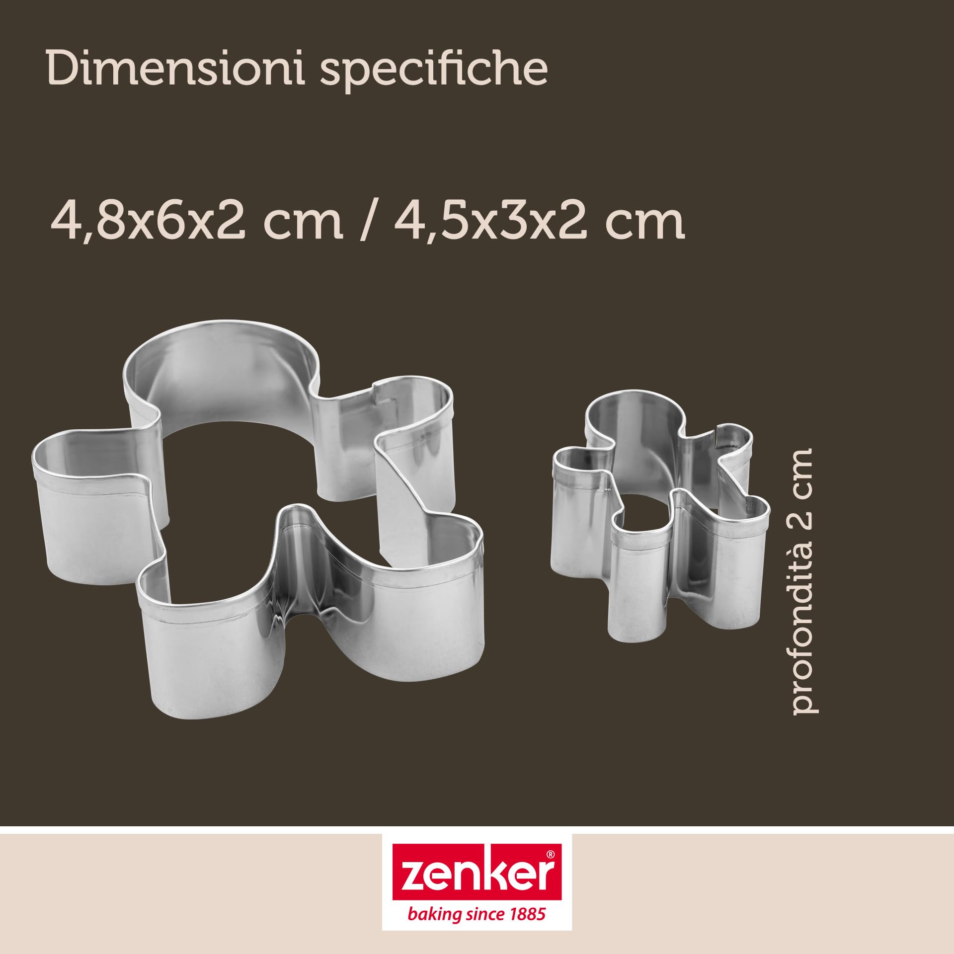 zenker-set-3-formine-omino-di-pan-di-zenzero-in-acciaio-inossidabile-grande-e-mi image 4