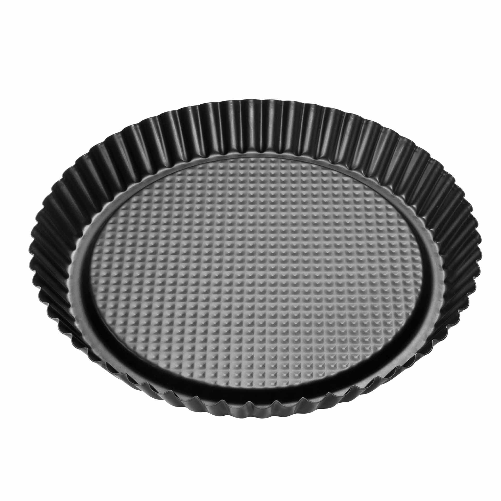 zenker-stampo-crostata-fondo-a-nido-d-ape-28-cm-linea-black-metallic-acciaio-con image 8