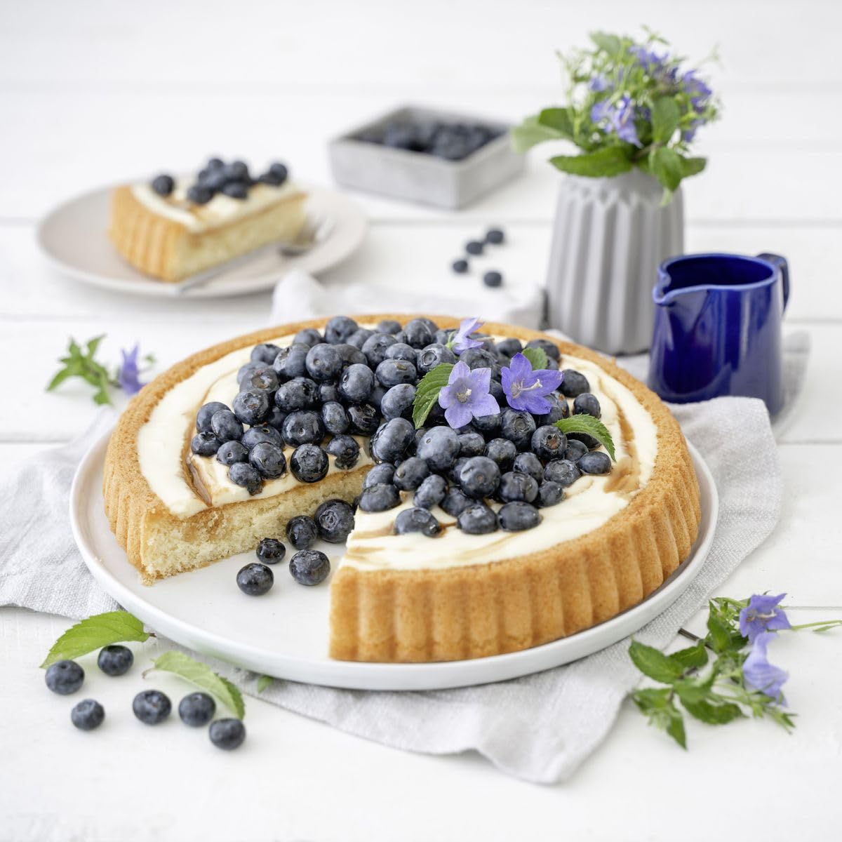 zenker-stampo-crostata-28-cm-in-acciaio-stagnato-stampo-per-torte-e-crostate-arg image 2