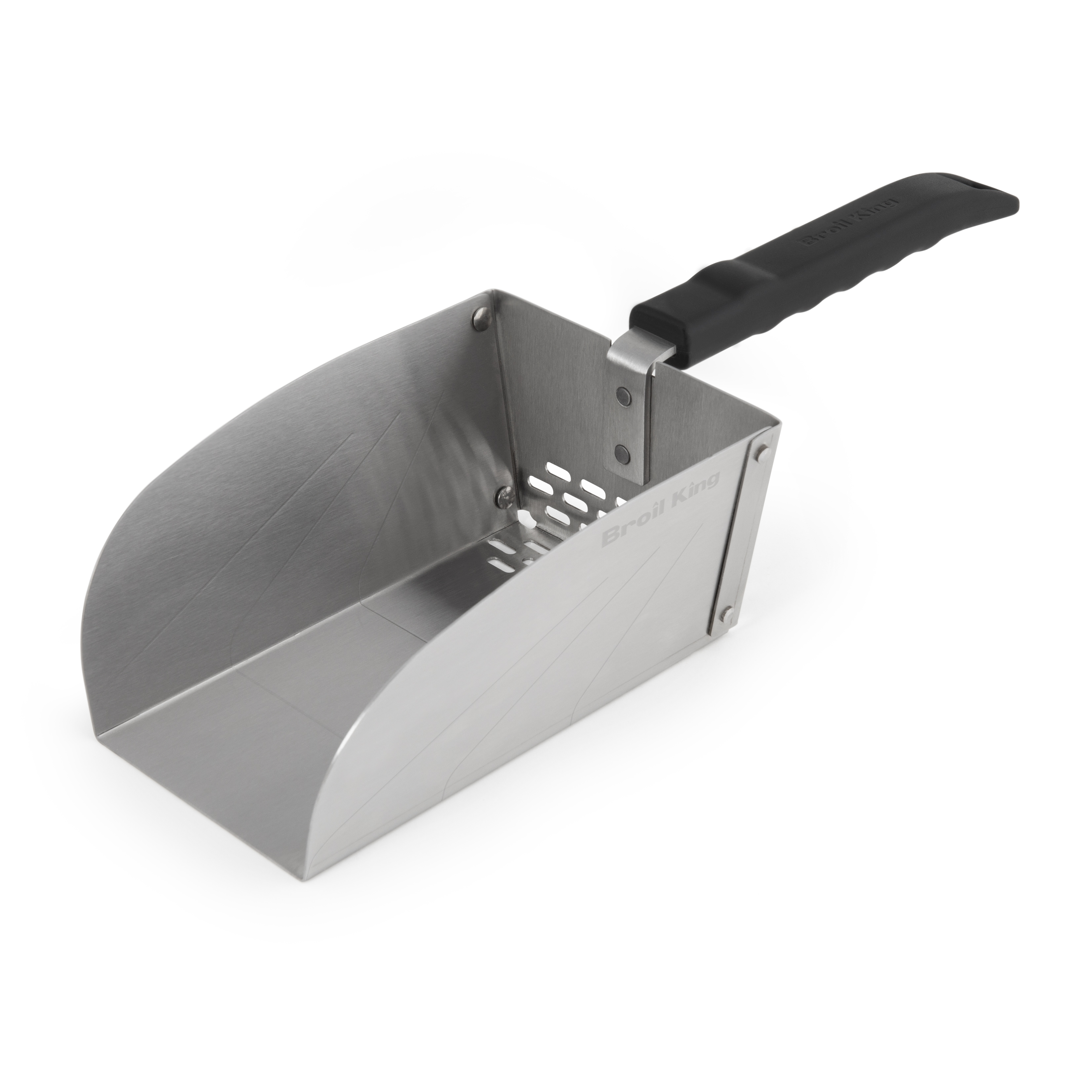 broil-king-pellet-charcoal-scoop-paletta-graduata-per-pellet-e-carbone-con-setac image 1