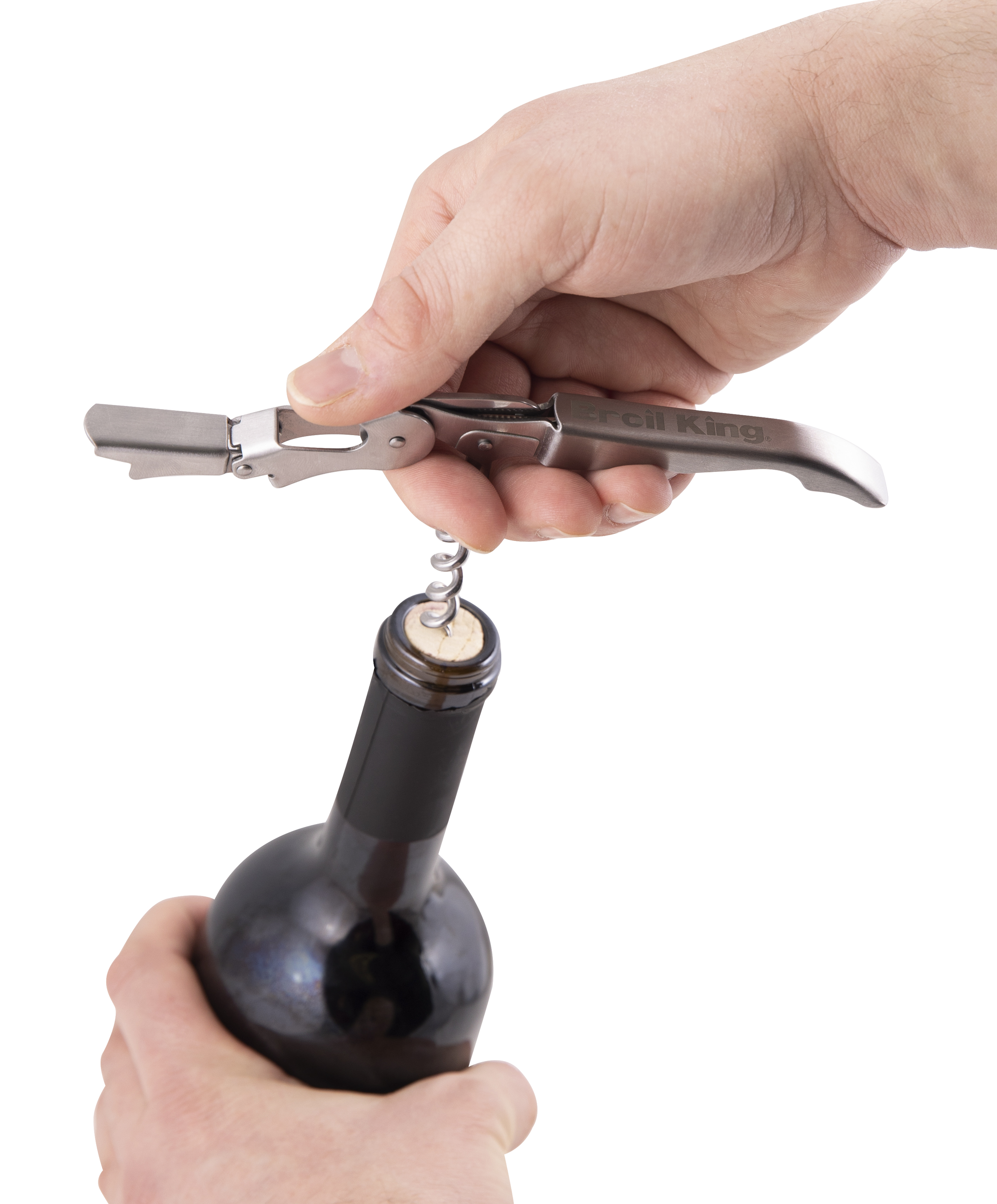 broil-king-wine-bottle-opener-cavatappi-in-acciaio-inossidabile-con-taglia-fogli image 4