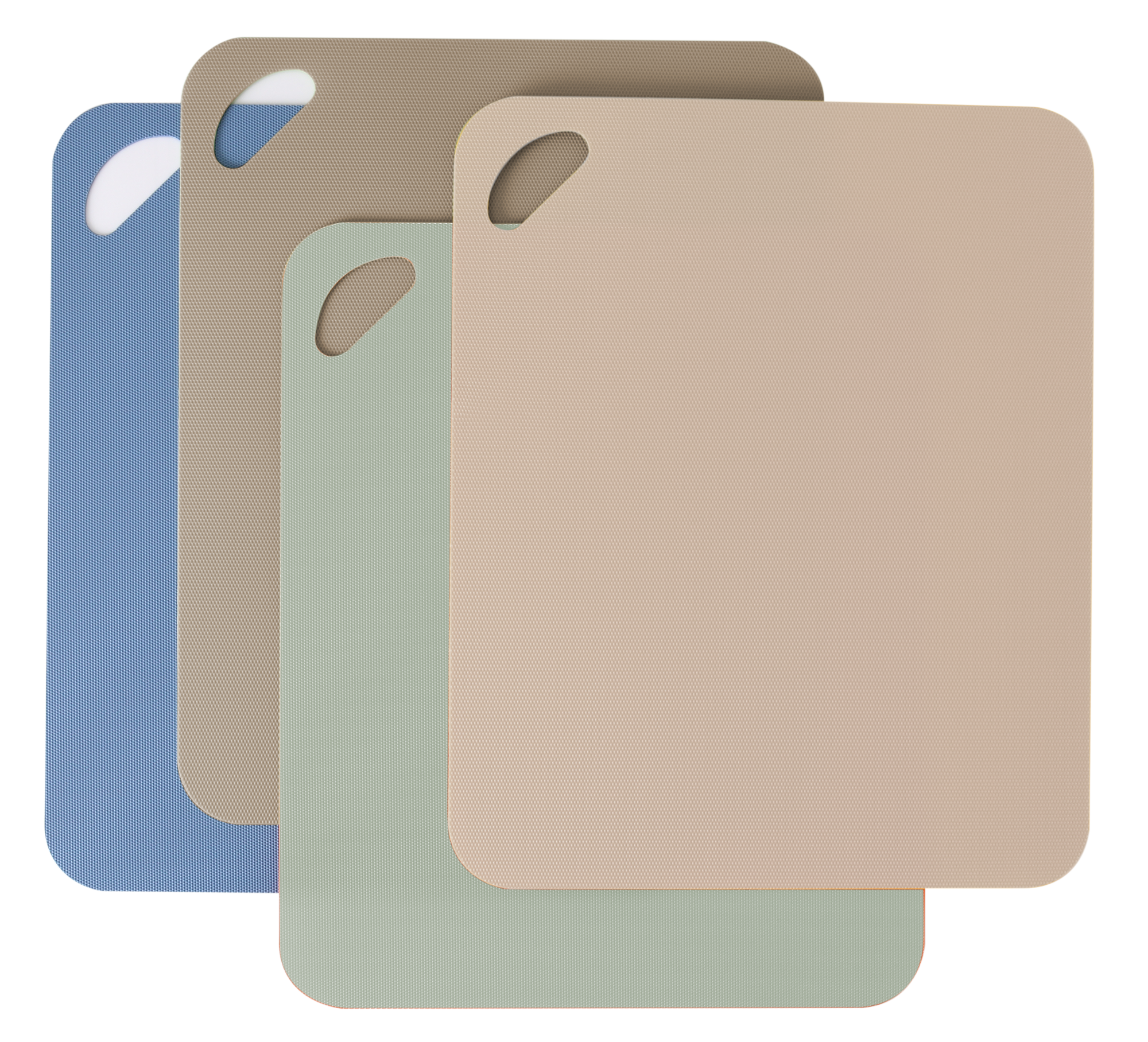 dexas-grippmat-heavy-duty-set-4-taglierini-flessibili-antiscivolo-con-colori-ali image 1