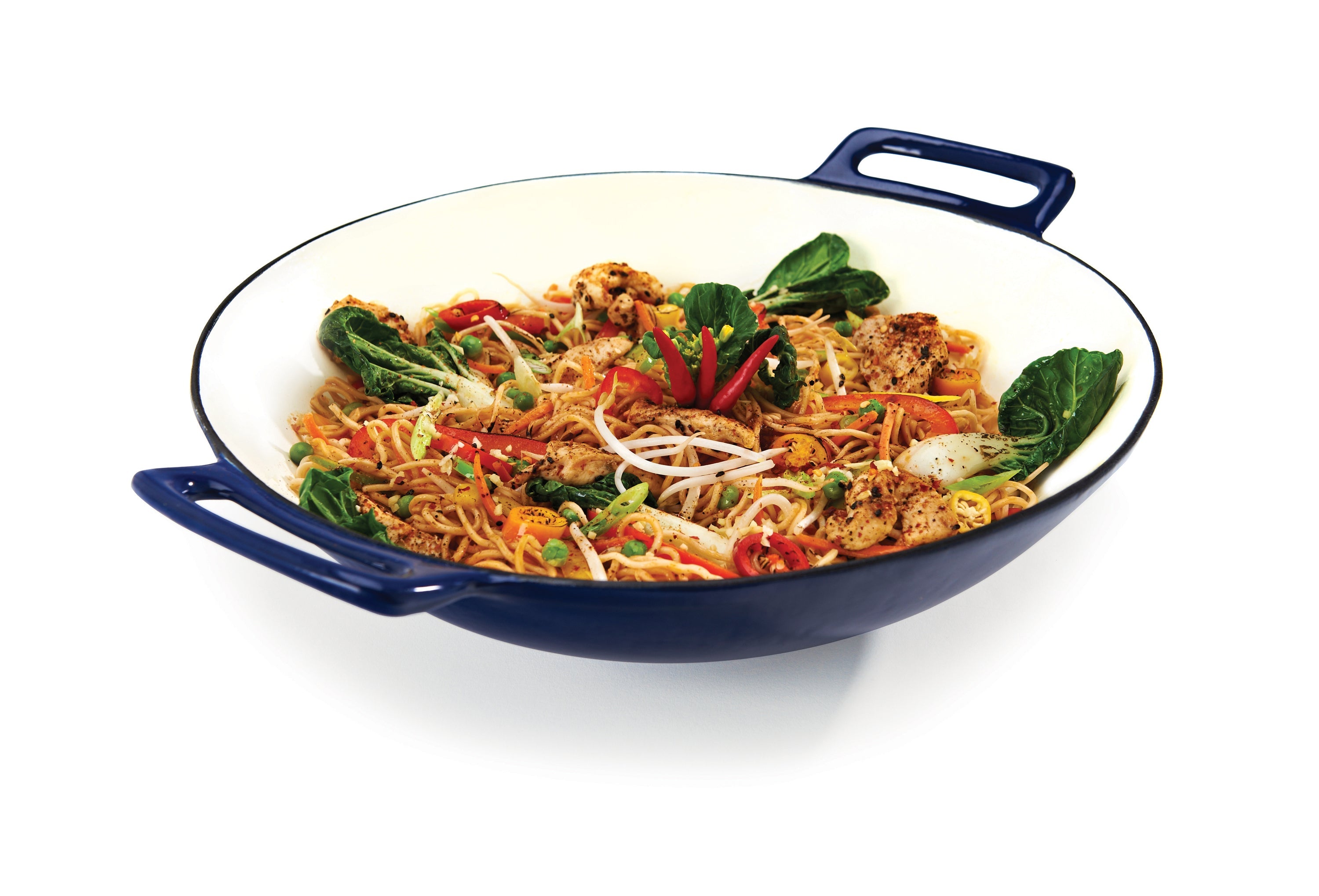 broil-king-cast-grilling-wok-wok-da-bbq-in-ghisa-35-5-cm-con-rivestimento-in-por image 2