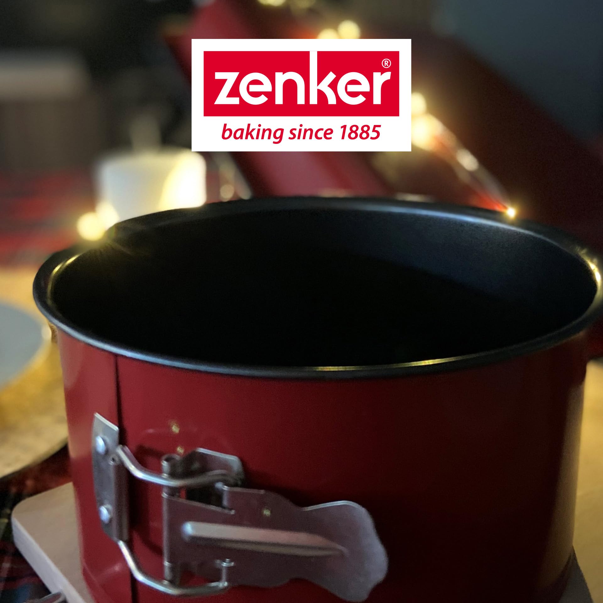 zenker-stampo-panettone-18x10-cm-merry-christmas-in-acciaio-al-carbonio-con-rive image 8
