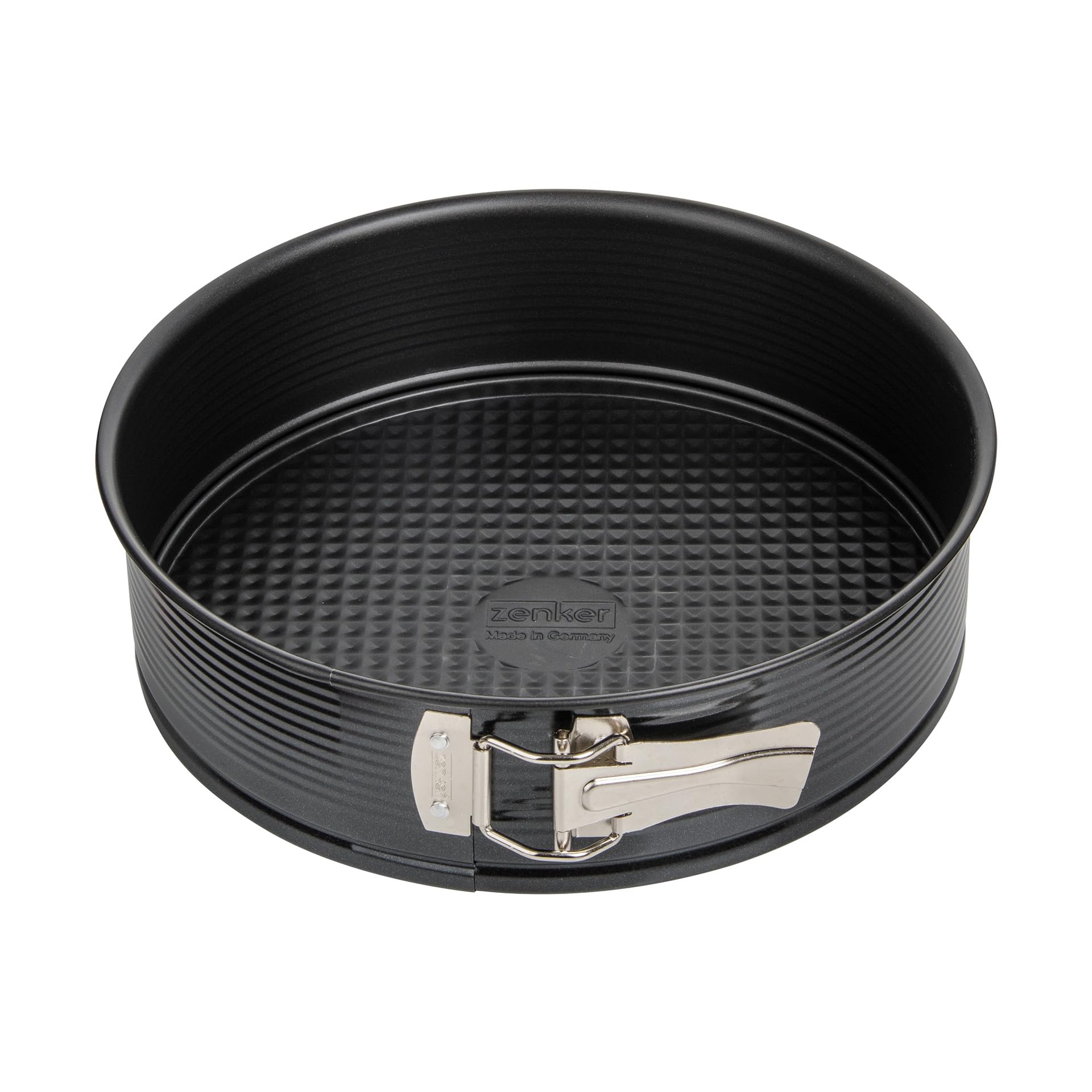 zenker-black-metallic-tortiera-apribile-24-x-6-5-cm-in-carbon-steel-con-rivestim image 1