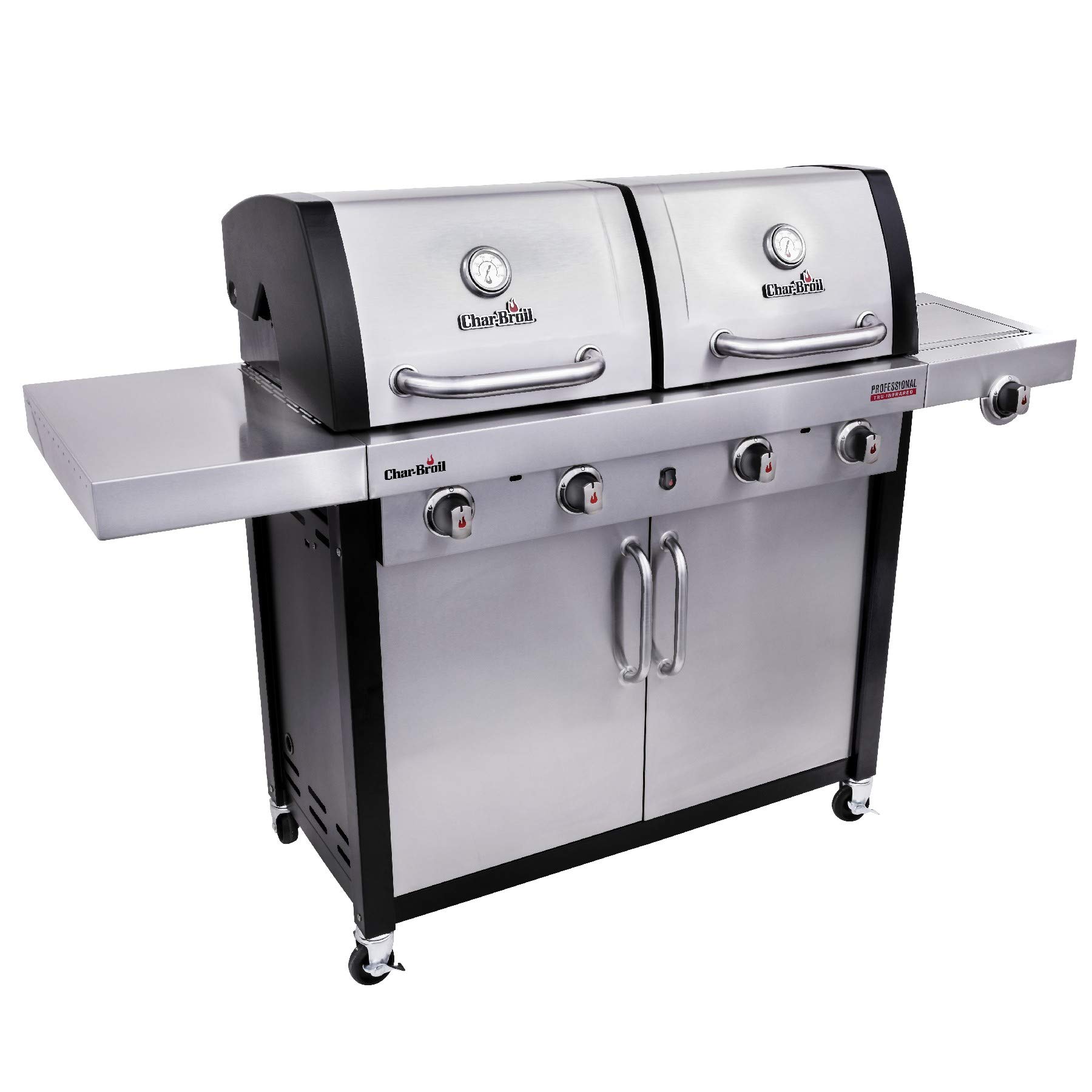 char-broil-professional-4600-s-barbecue-a-gas-tru-infrared-3-fuochi-in-acciaio-i image 2