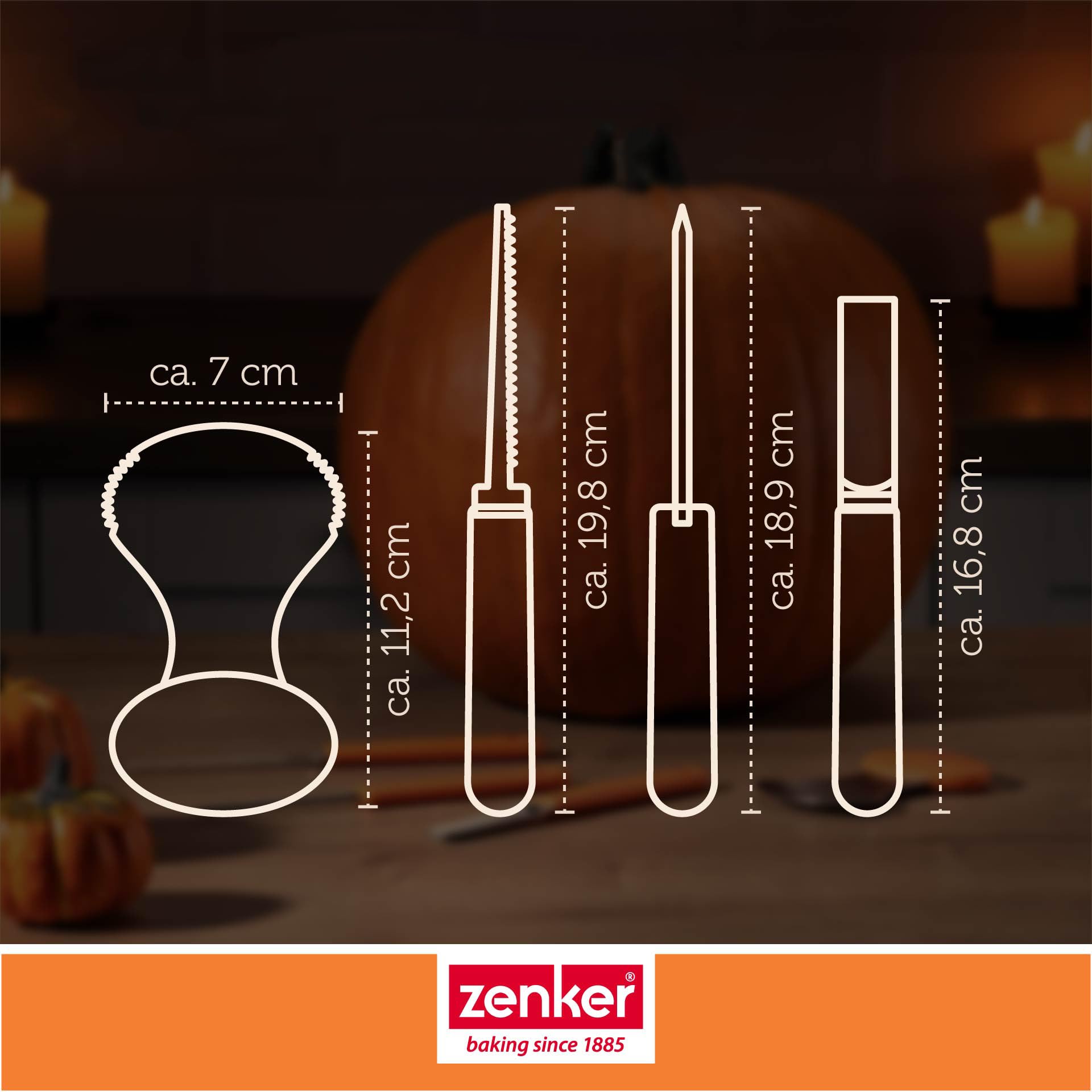 zenker-set-4-strumenti-professionali-per-intagliare-zucca-di-halloween-coltello- image 3