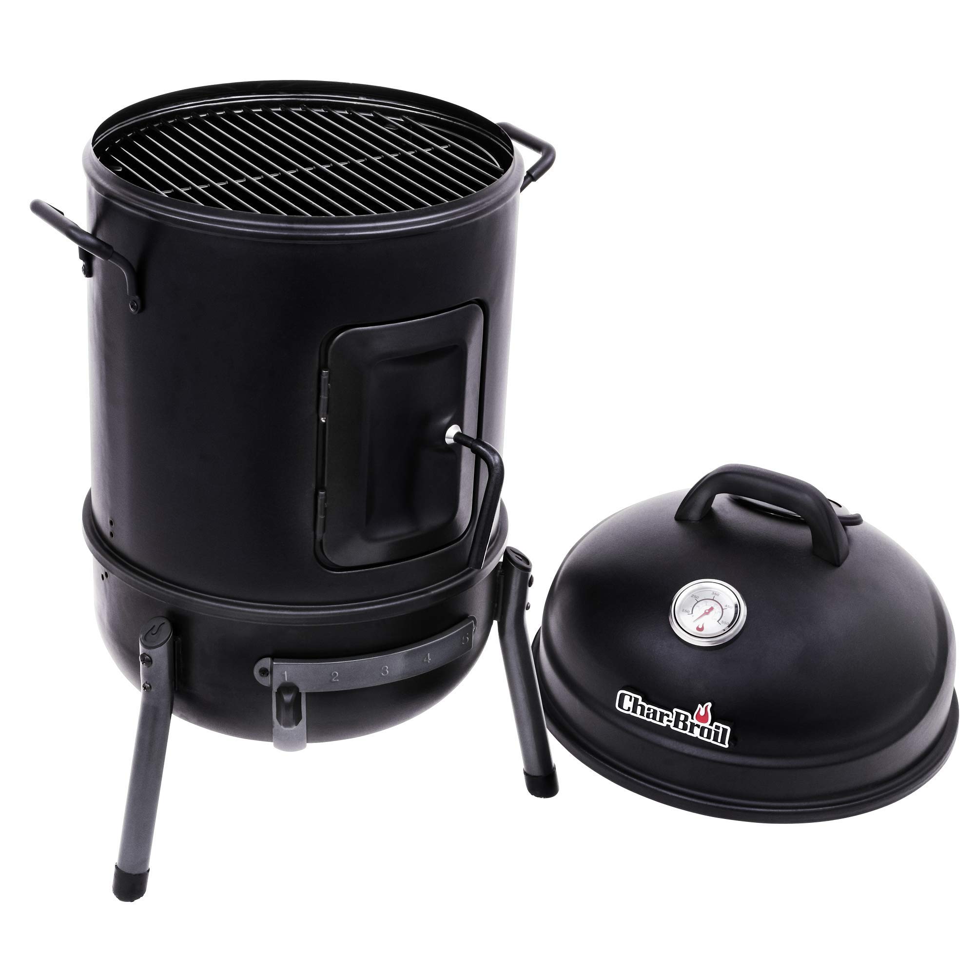 char-broil-140871-bullet-smoker-affumicatore-verticale-a-carbonella-con-griglia- image 6