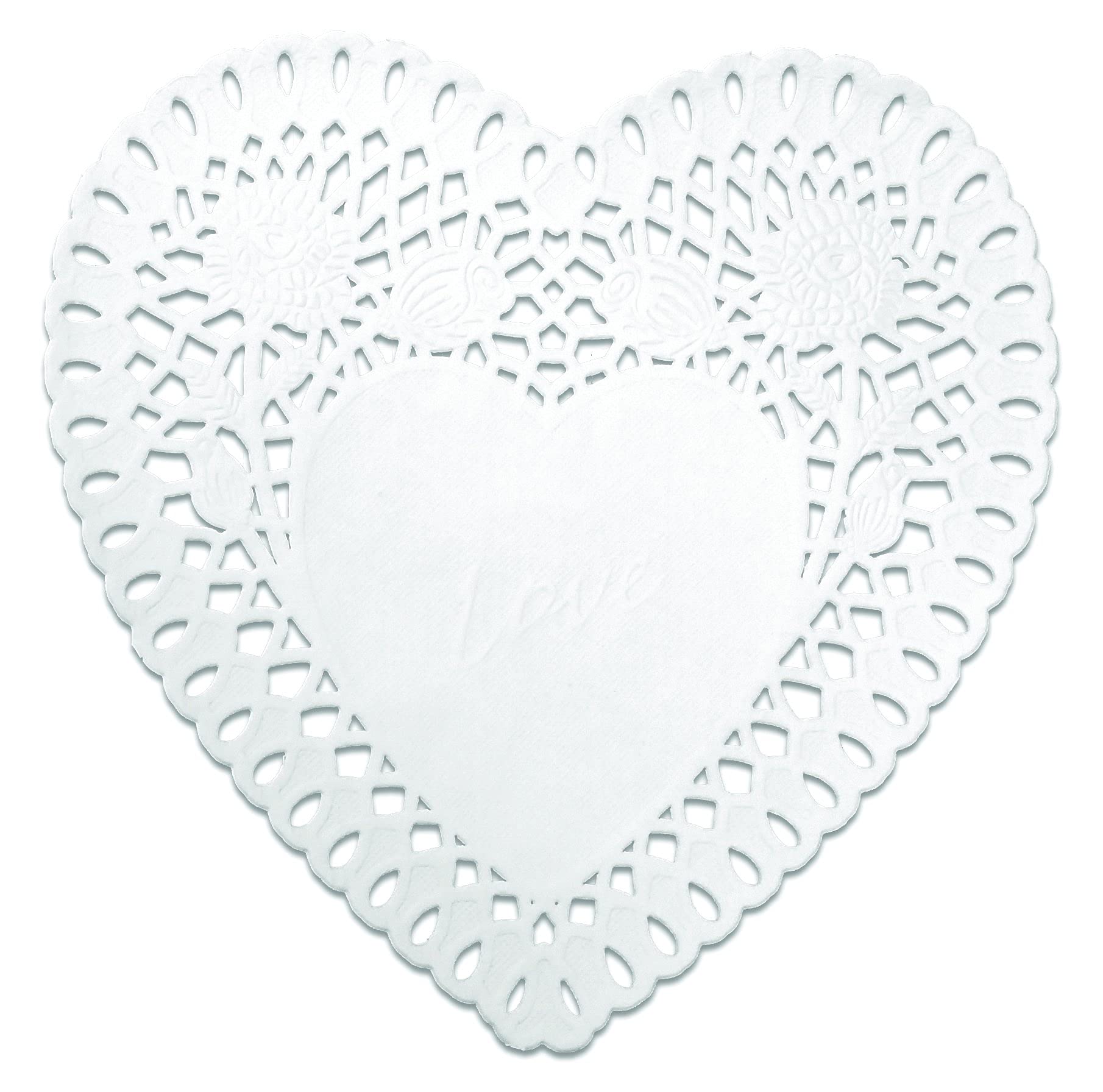 zenker-sottotorta-a-forma-di-cuore-in-carta-antigrasso-bianco image 3