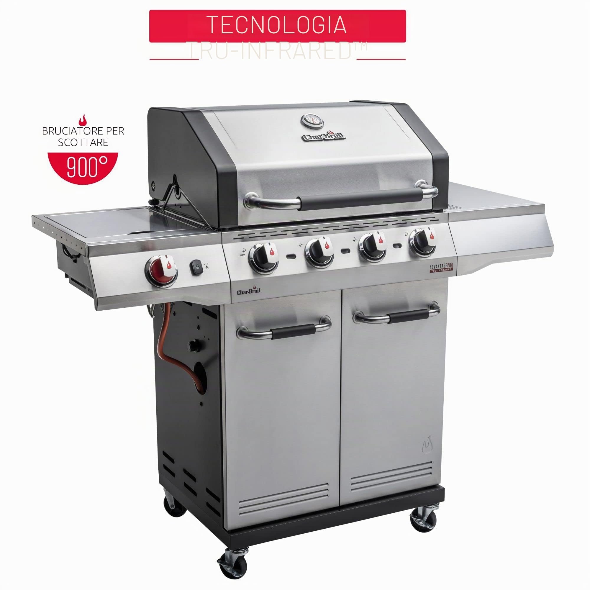 char-broil-advantage-pro-s-4-barbecue-a-gas-con-tru-infrared-bruciatore-sear-e-a image 2