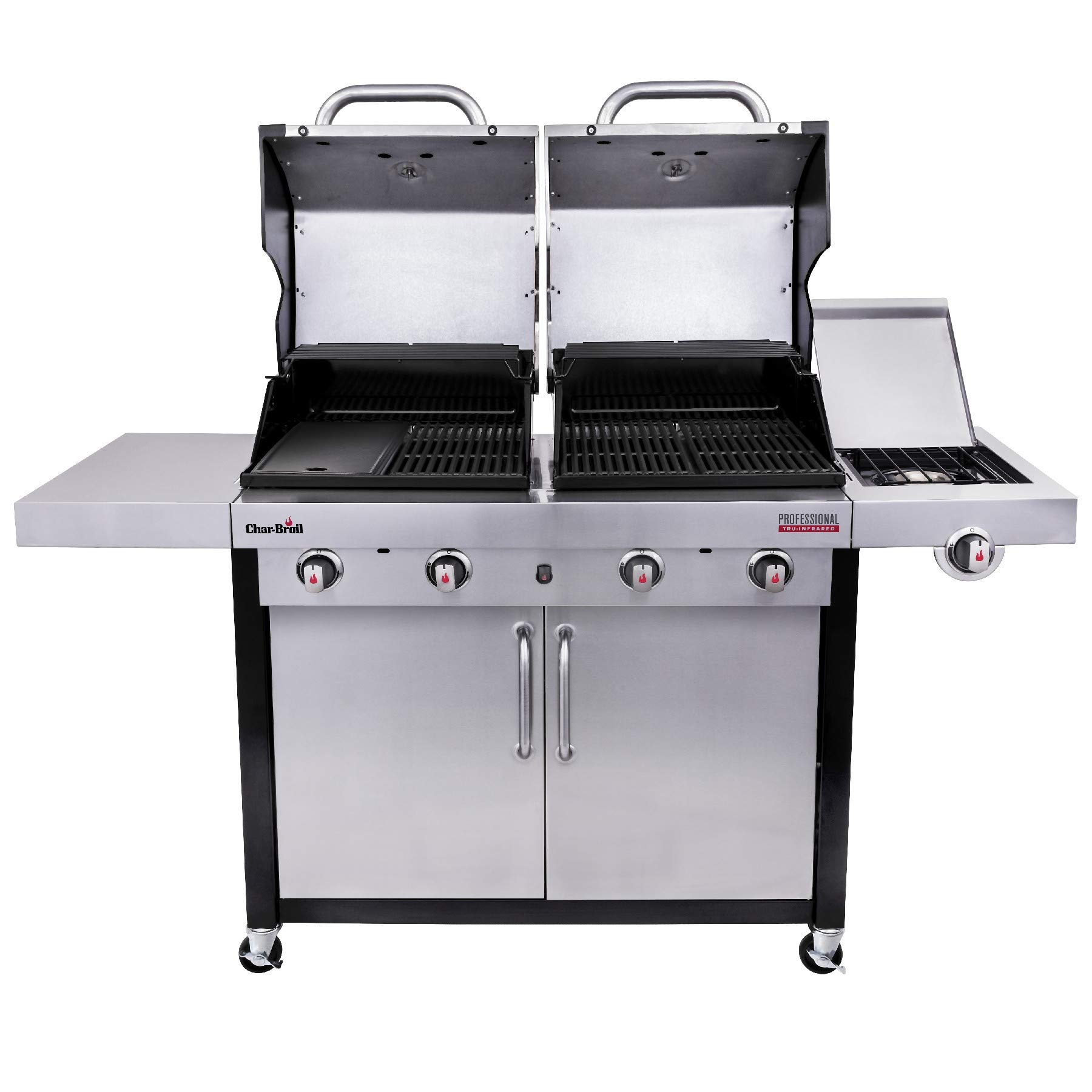 char-broil-professional-4600-s-barbecue-a-gas-tru-infrared-3-fuochi-in-acciaio-i image 4