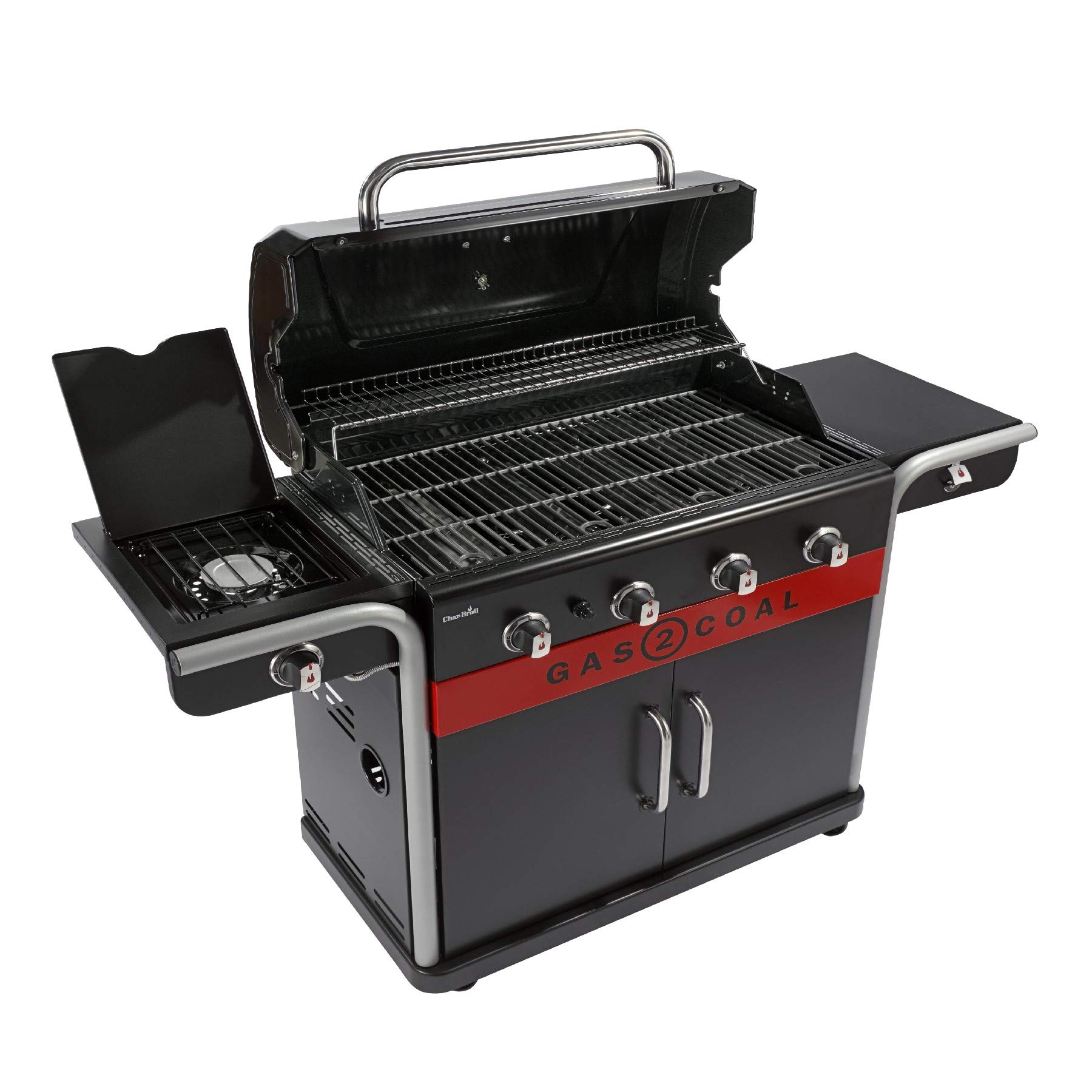 char-broil-gas2coal-440-barbecue-ibrido-a-gas-e-carbone-con-vassoio-carbone-brev image 6