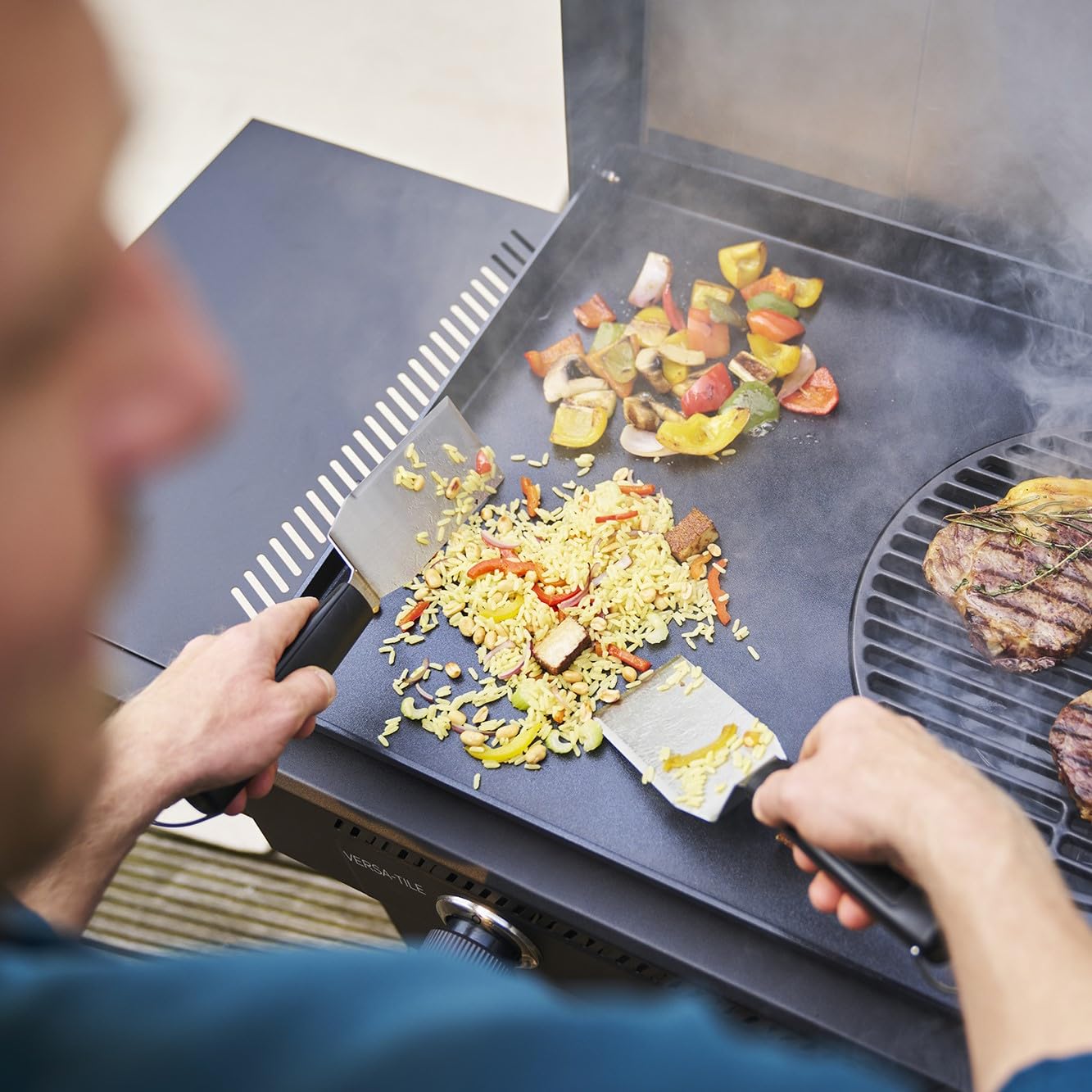 char-broil-versa-tile-griglia-a-gas-3-in-1-griddle-grill-e-forno-per-pizza-con-s image 7