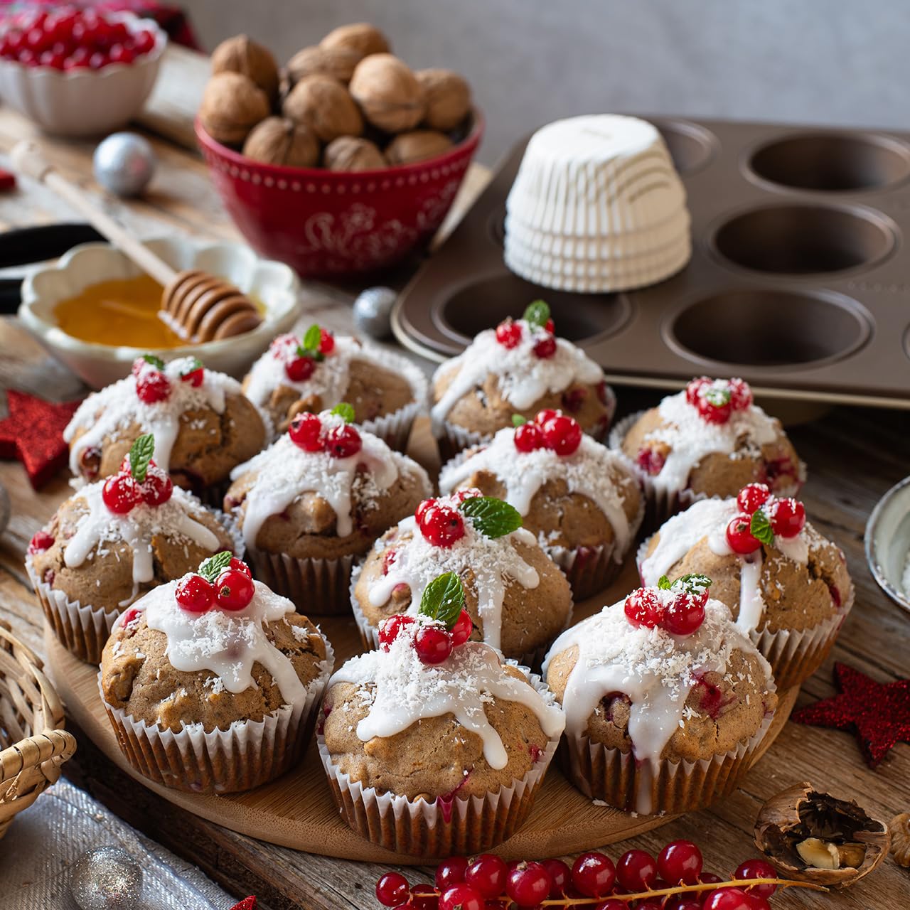 zenker-linea-mojave-gold-teglia-muffin-e-cupcake-12-impronte-7-cm-antiaderente-c image 6