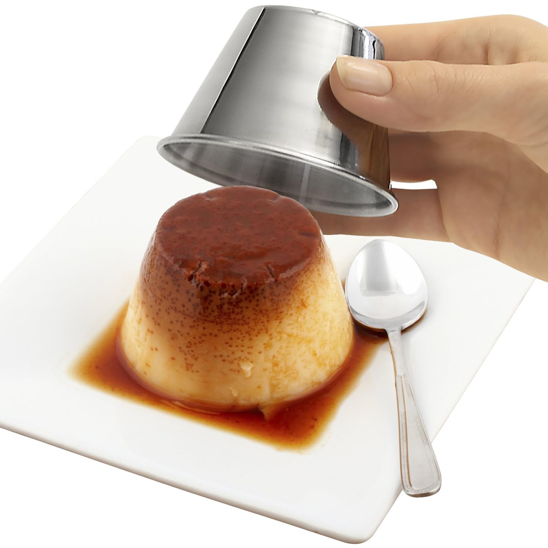 zenker-patisserie-43095-set-2-stampi-per-cr-me-caramel-e-dariol-in-acciaio-inoss image 2