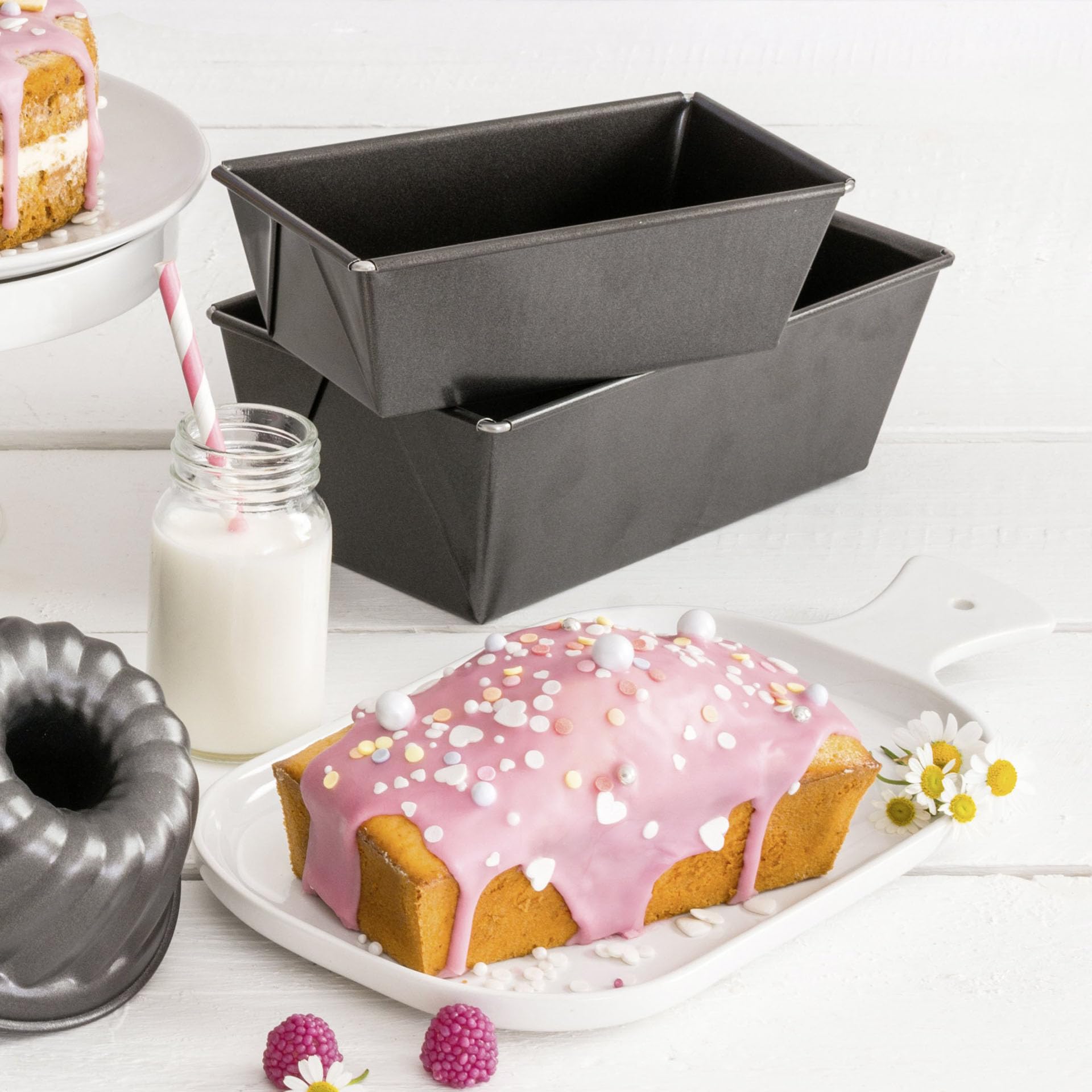 zenker-special-mini-stampo-per-plumcake-antiaderente-16-cm-acciaio-con-rivestime image 5