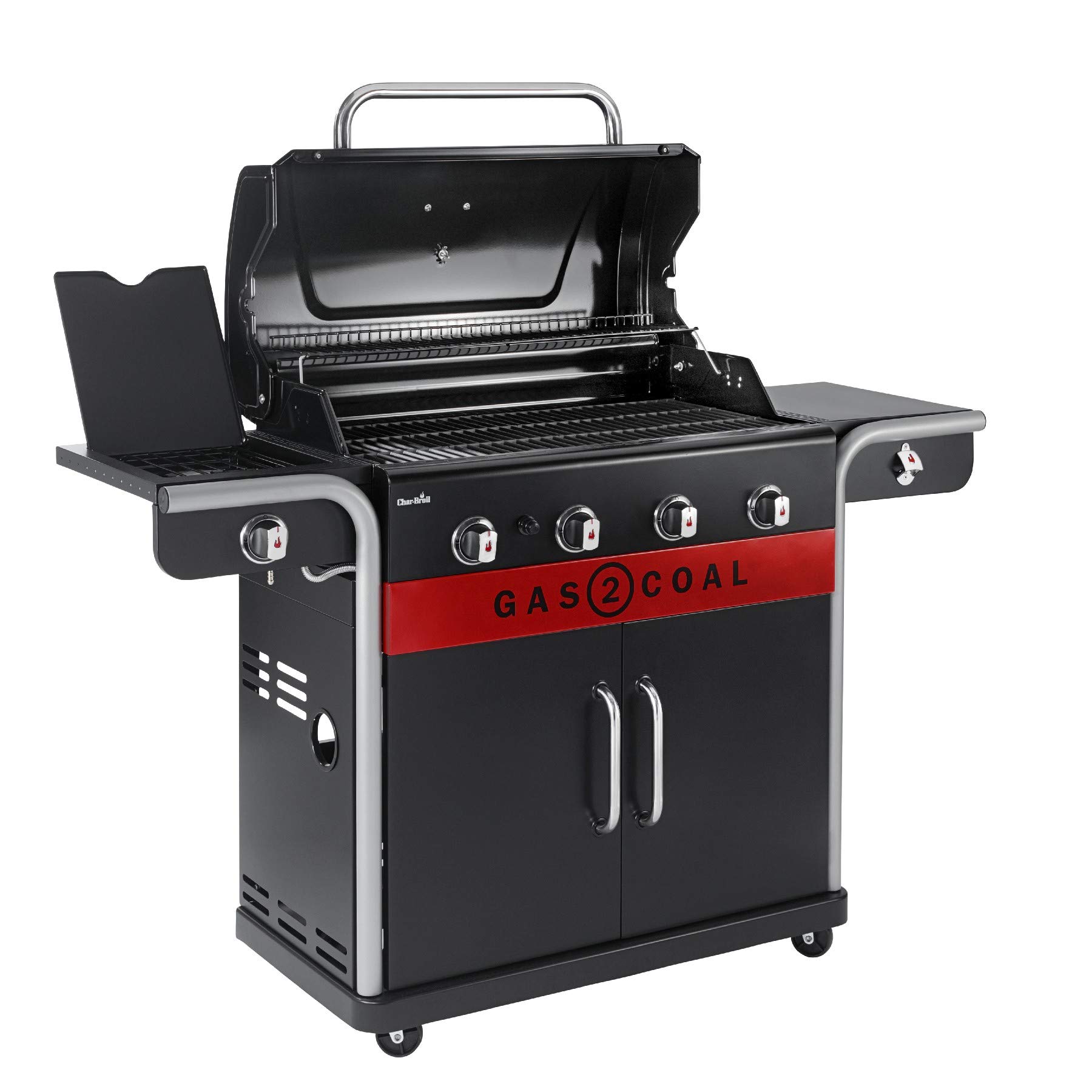 char-broil-gas2coal-440-barbecue-ibrido-a-gas-e-carbone-con-vassoio-carbone-brev image 5