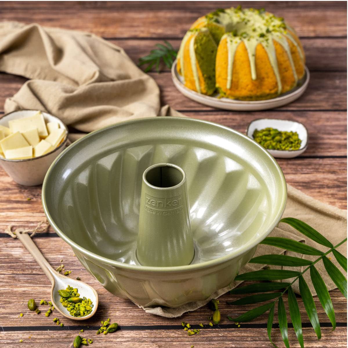 zenker-green-vision-stampo-ciambella-budino-25-cm-carbon-steel-antiaderente-ilag image 5